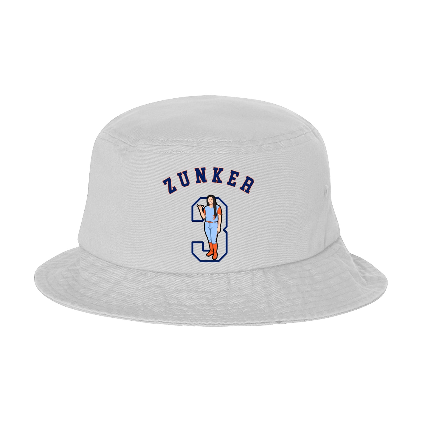 Bucket Cap — Shirsey Arch in White