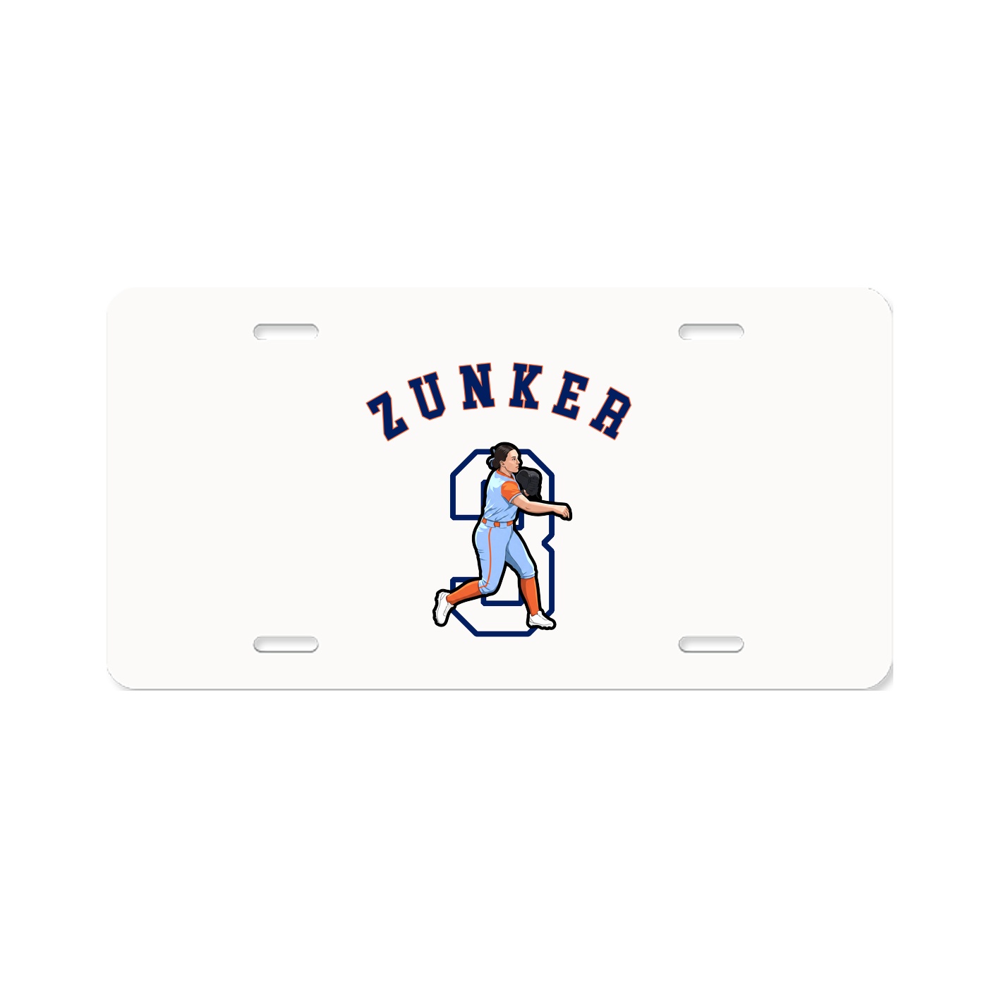 License Plate — Shirsey Arch in Classic