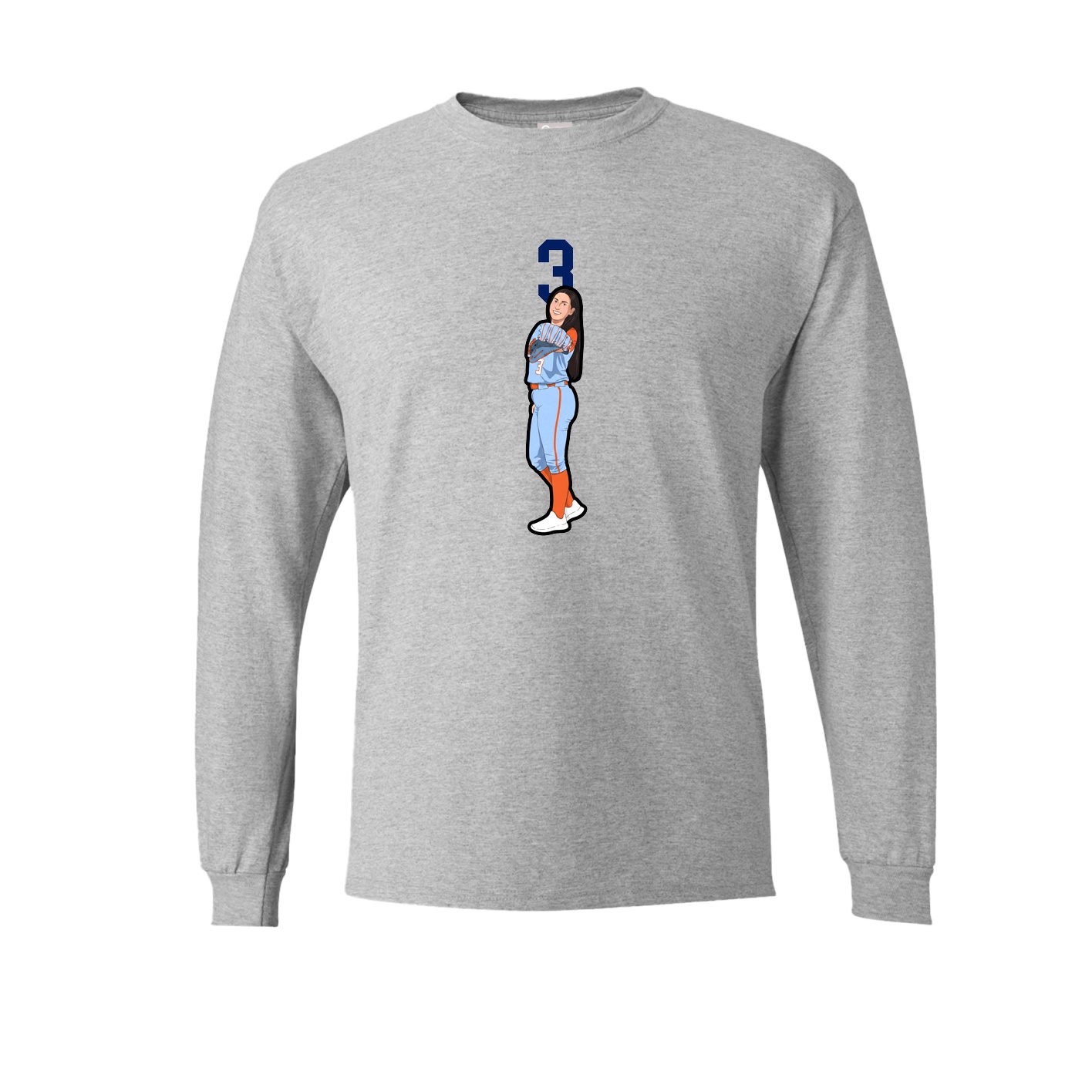 NIL Club Long Sleeve Tee