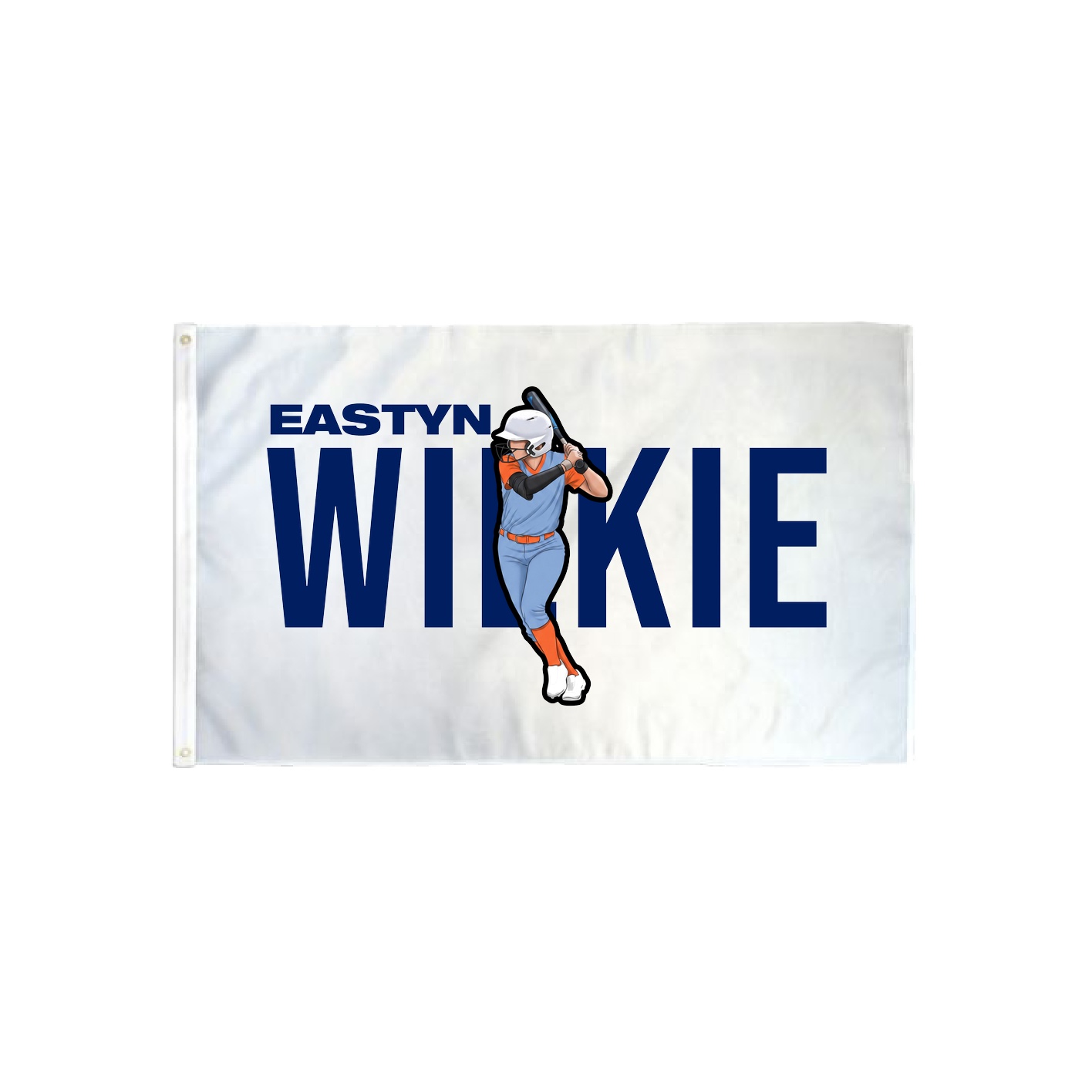 3x5 Flag — Player Name in Classic