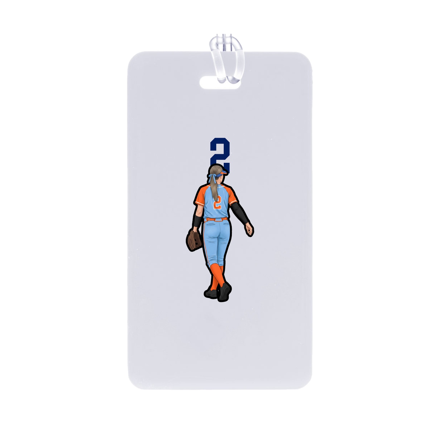 Bag Tag — Number Top in Classic