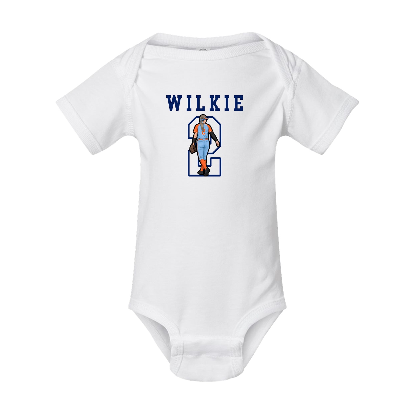 Baby Onesie — Shirsey in White