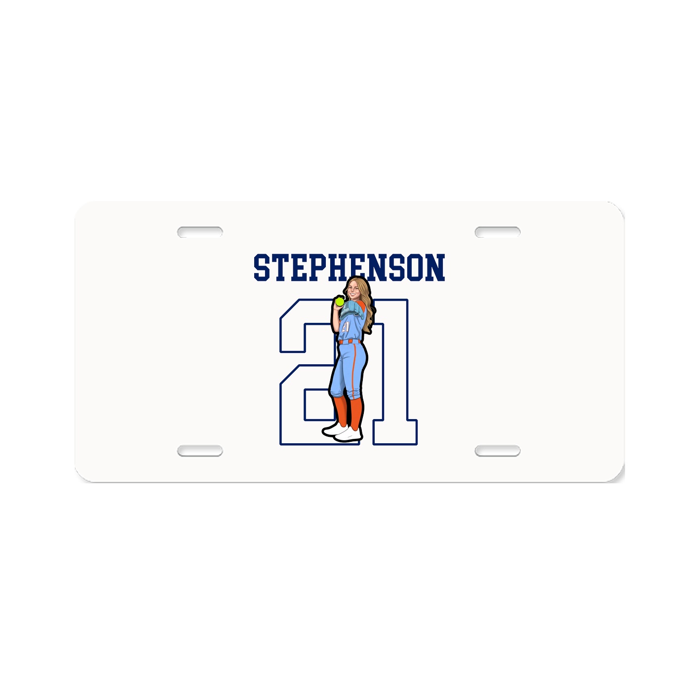 License Plate — Shirsey in Classic