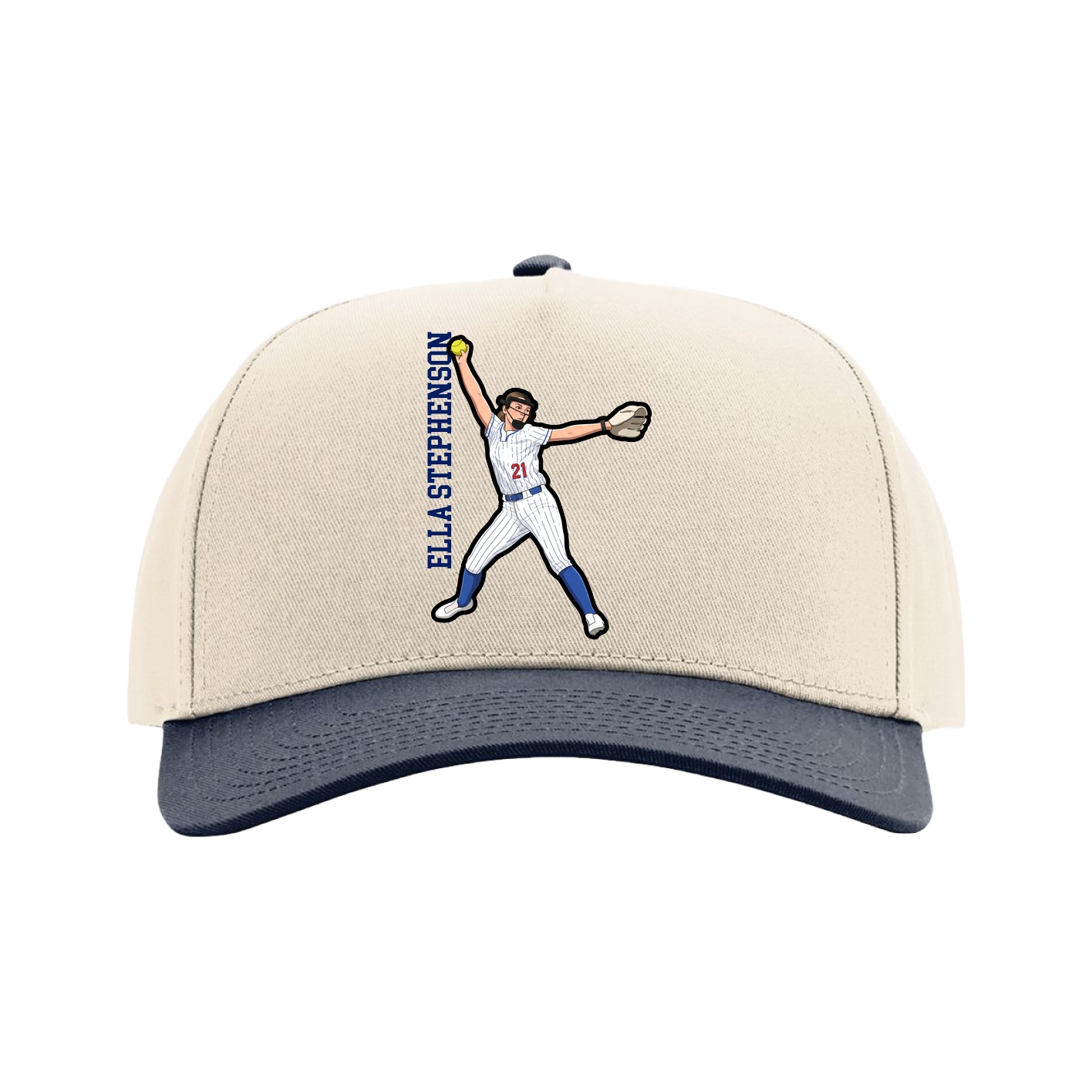 Full Fabric Five-Panel Champ Cap