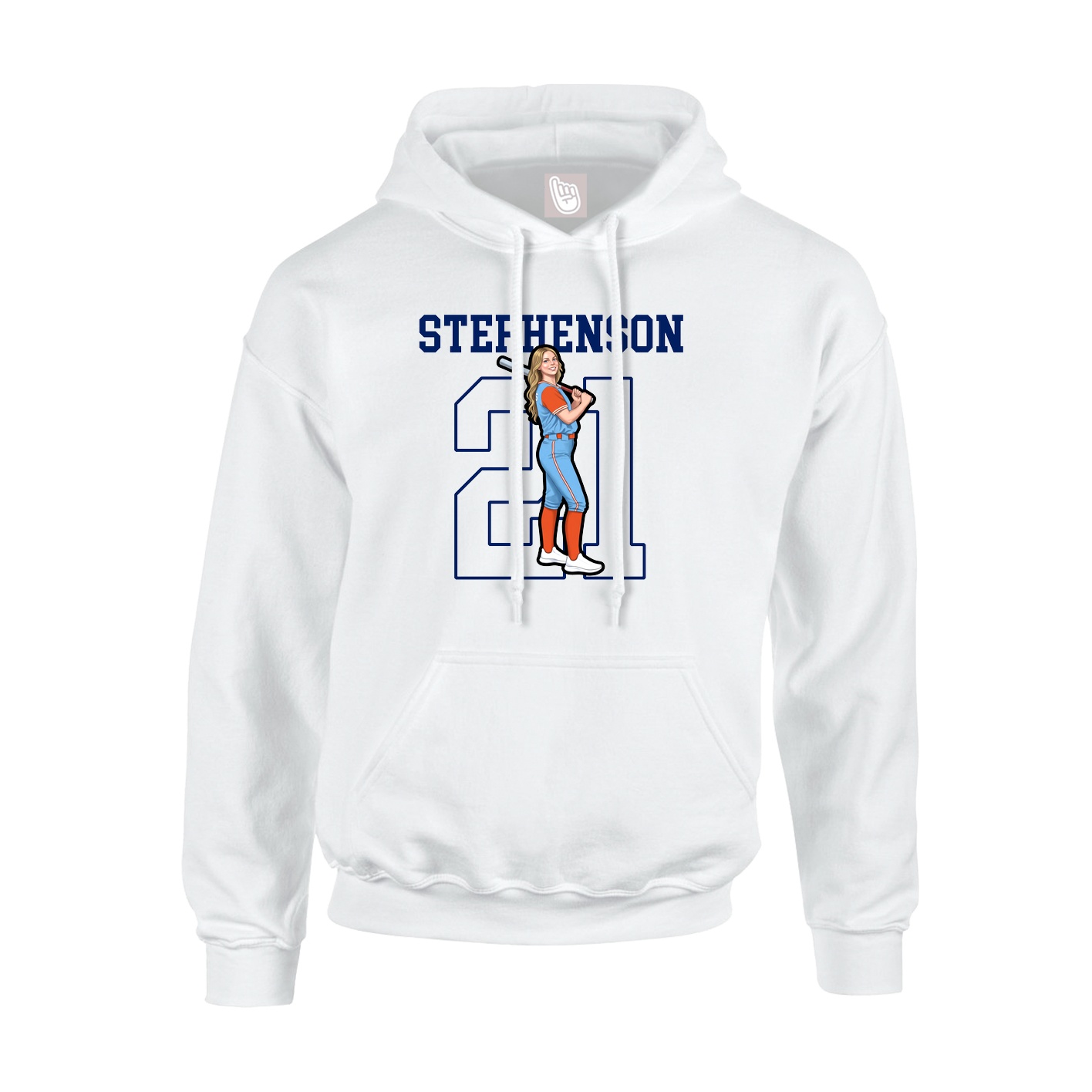 Hoodie — Shirsey in White