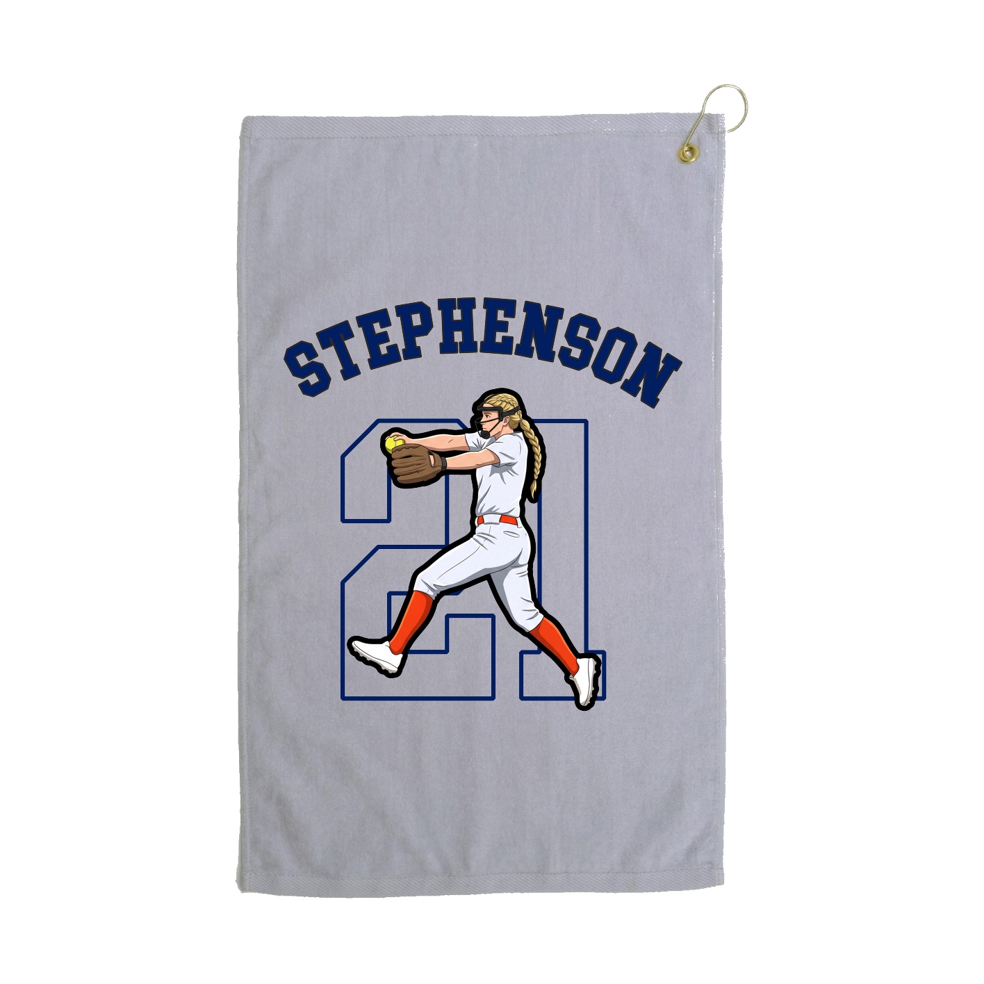 Golf Towel — Shirsey Arch in Grey