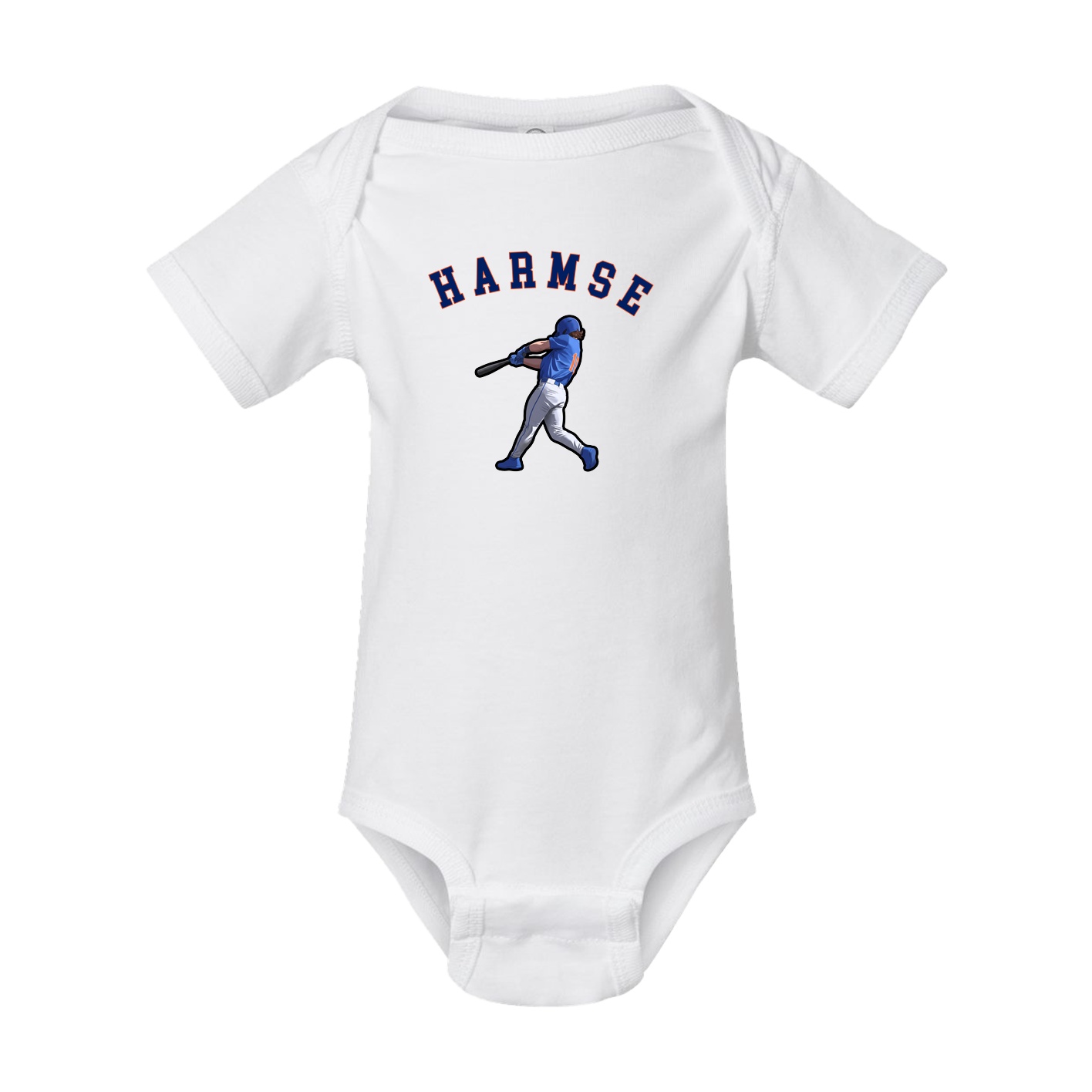 Baby Onesie — Shirsey Arch in White