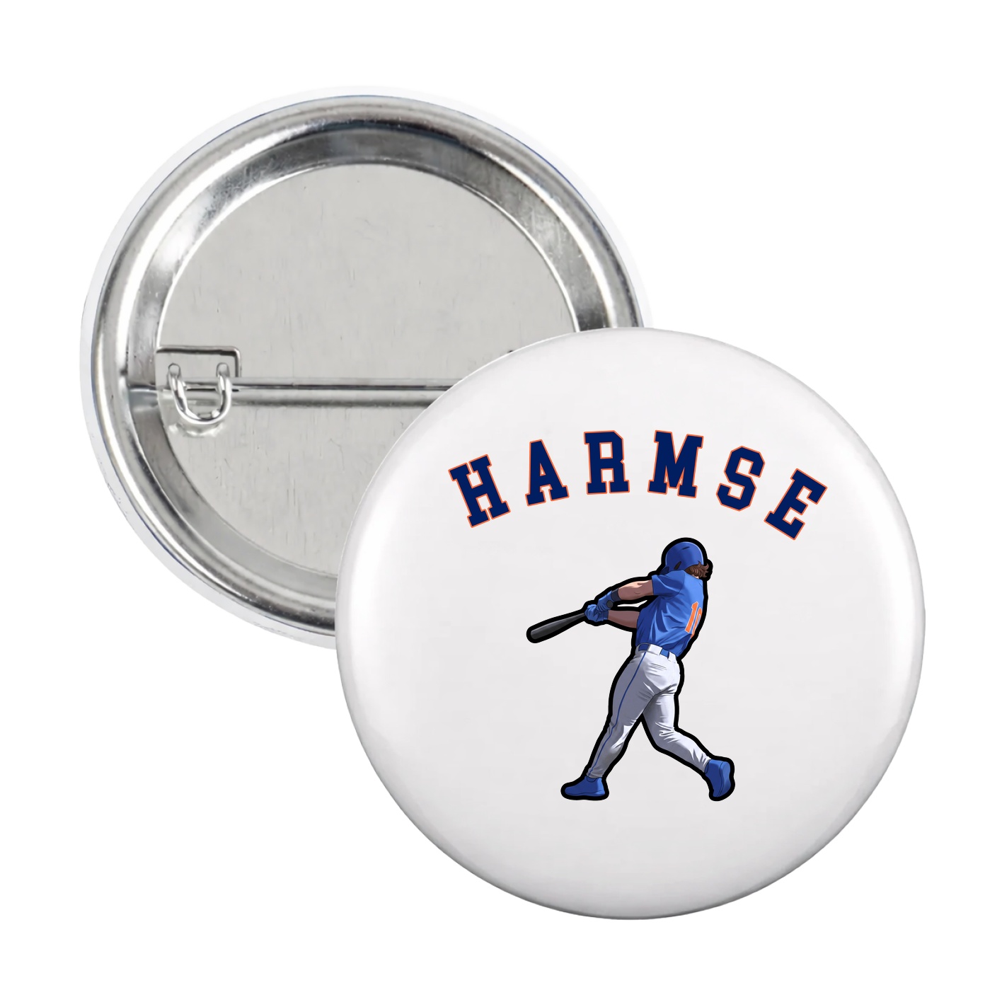 Game Day Button — Shirsey Arch in White