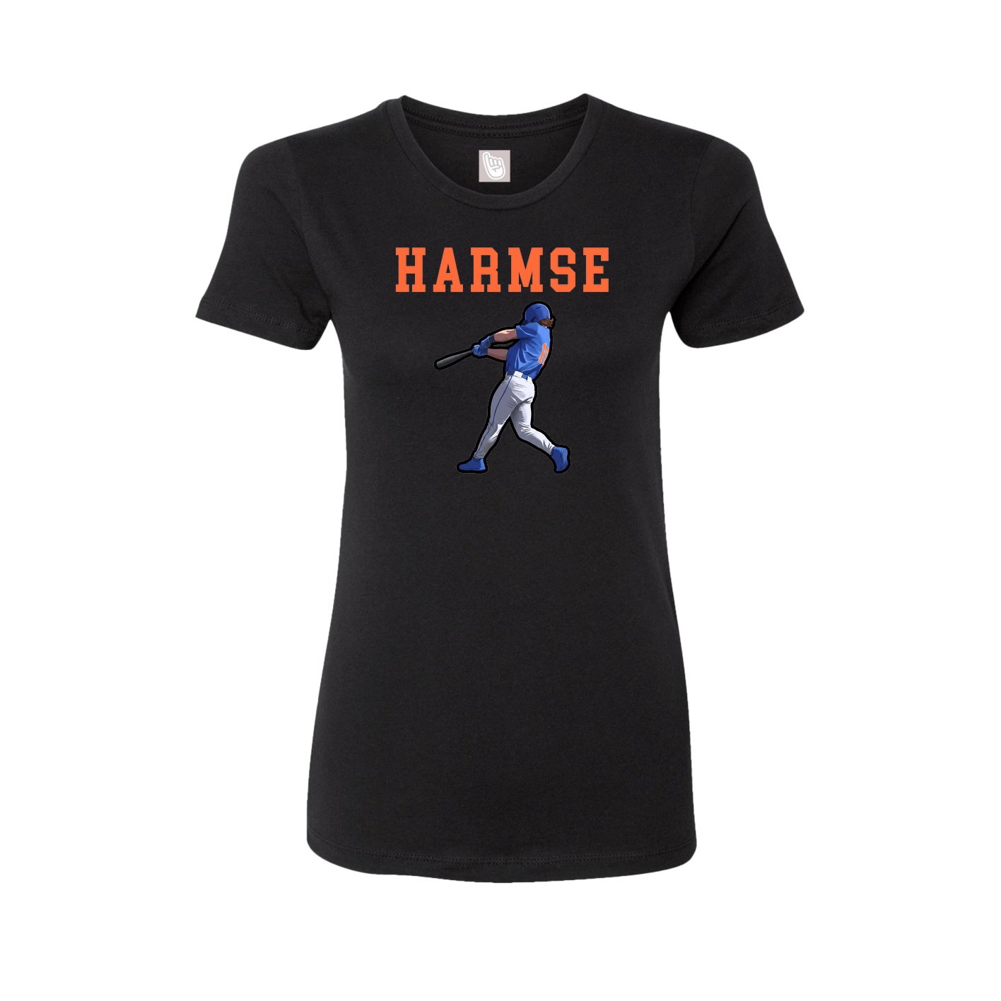 Fitted Women's Tee — Shirsey in Black
