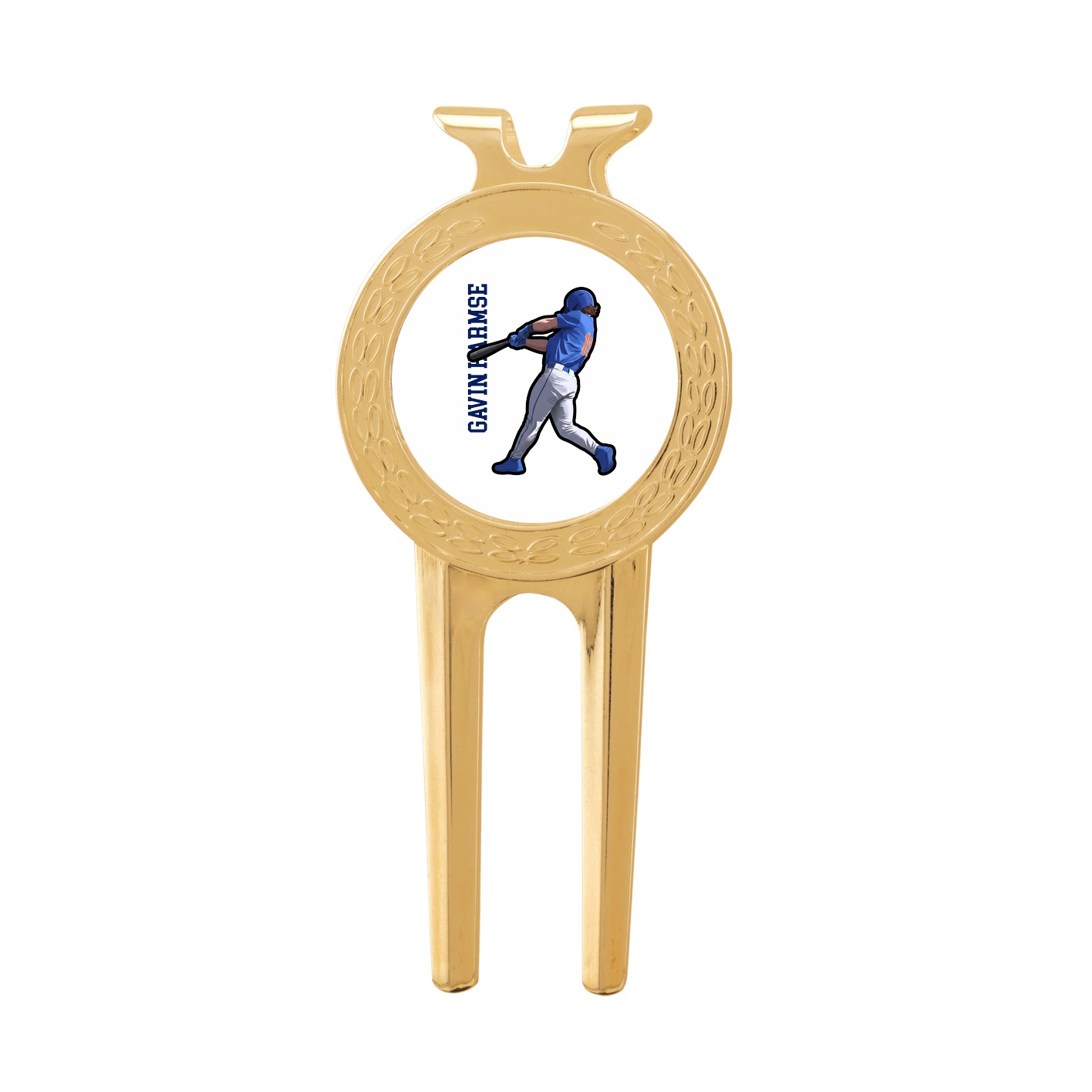 Divot Tool with Ball Marker — Name Vertical in Classic