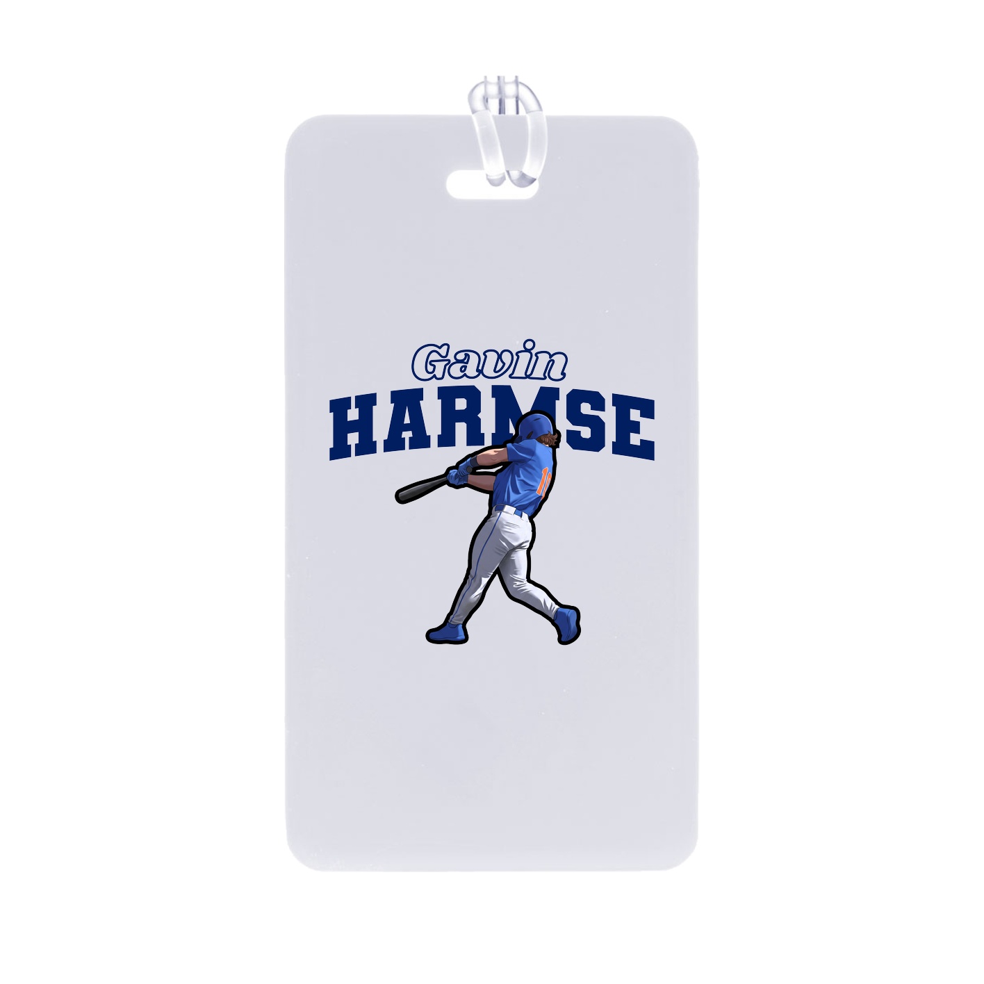 Bag Tag — Name Arch in Classic