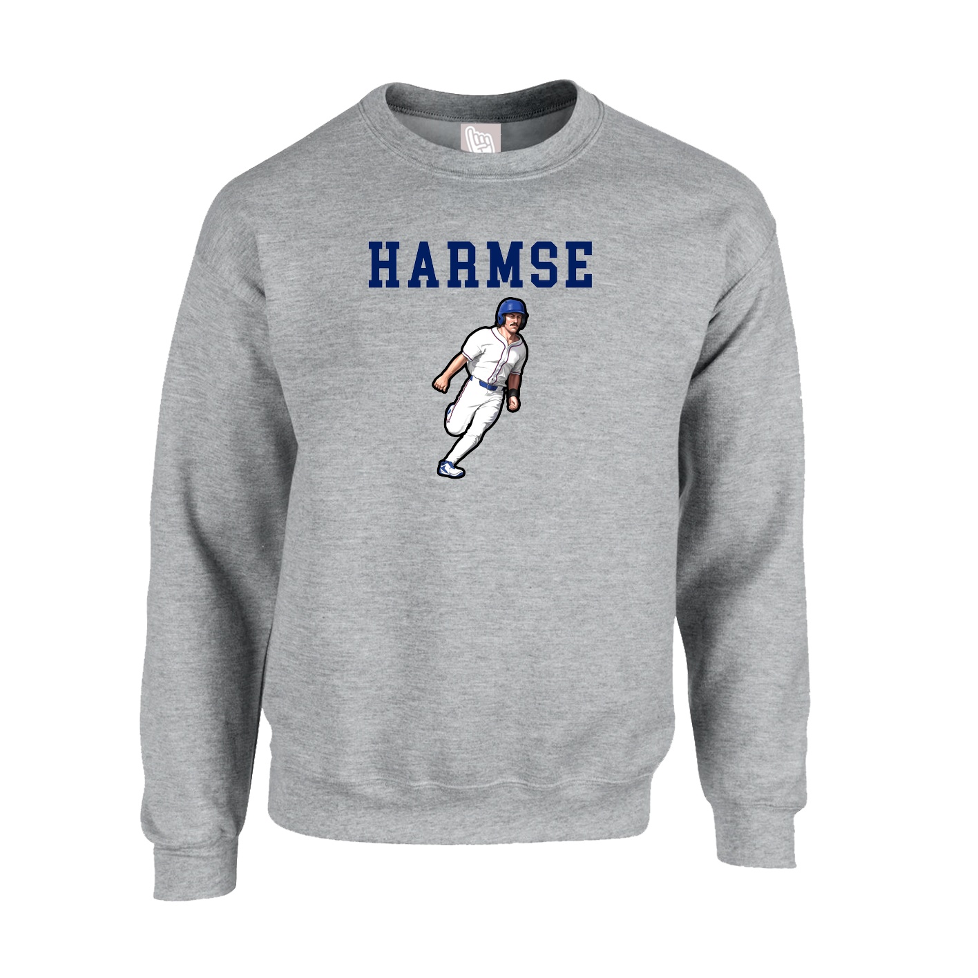 Fleece Crew — Shirsey in Grey