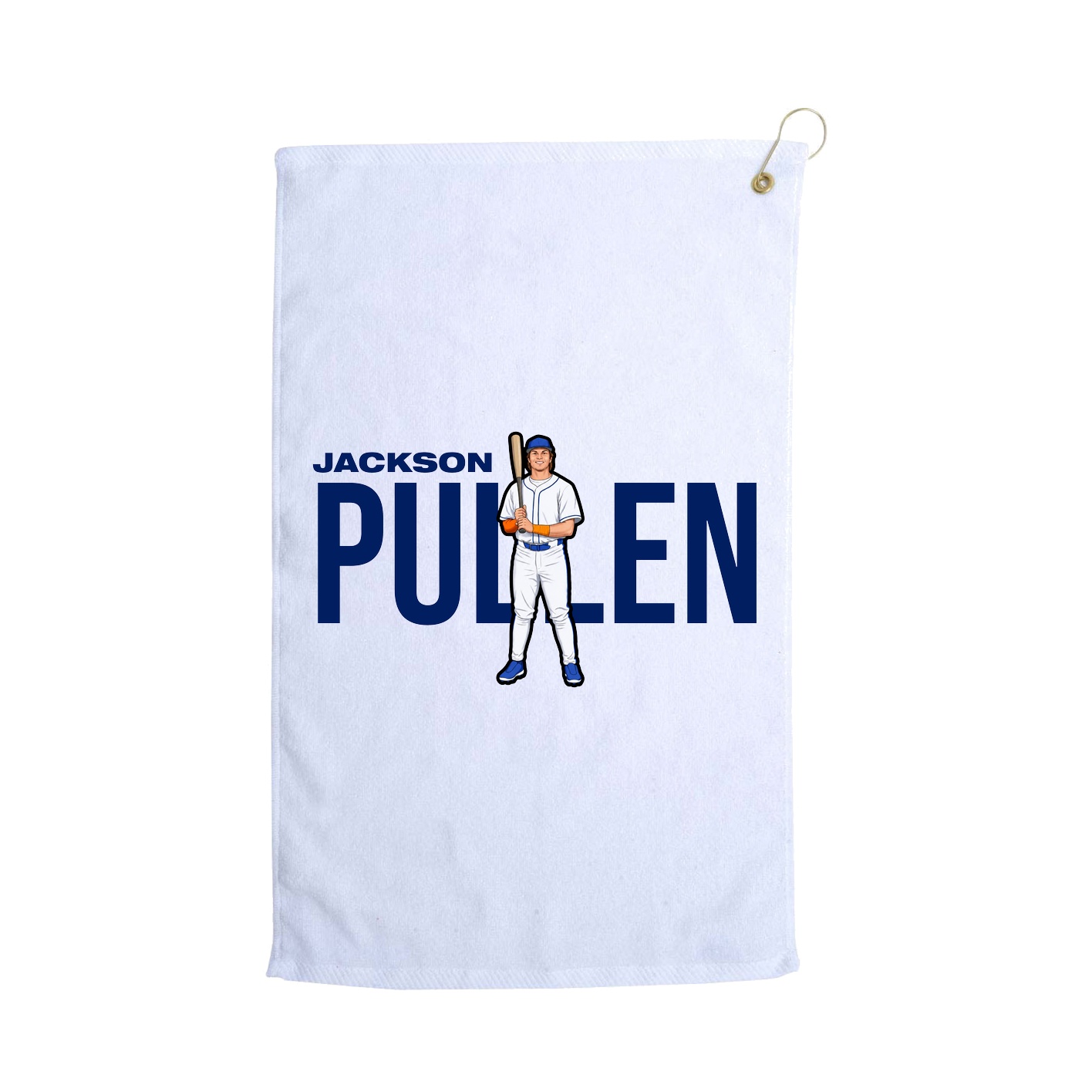 Golf Towel — Player Name in White