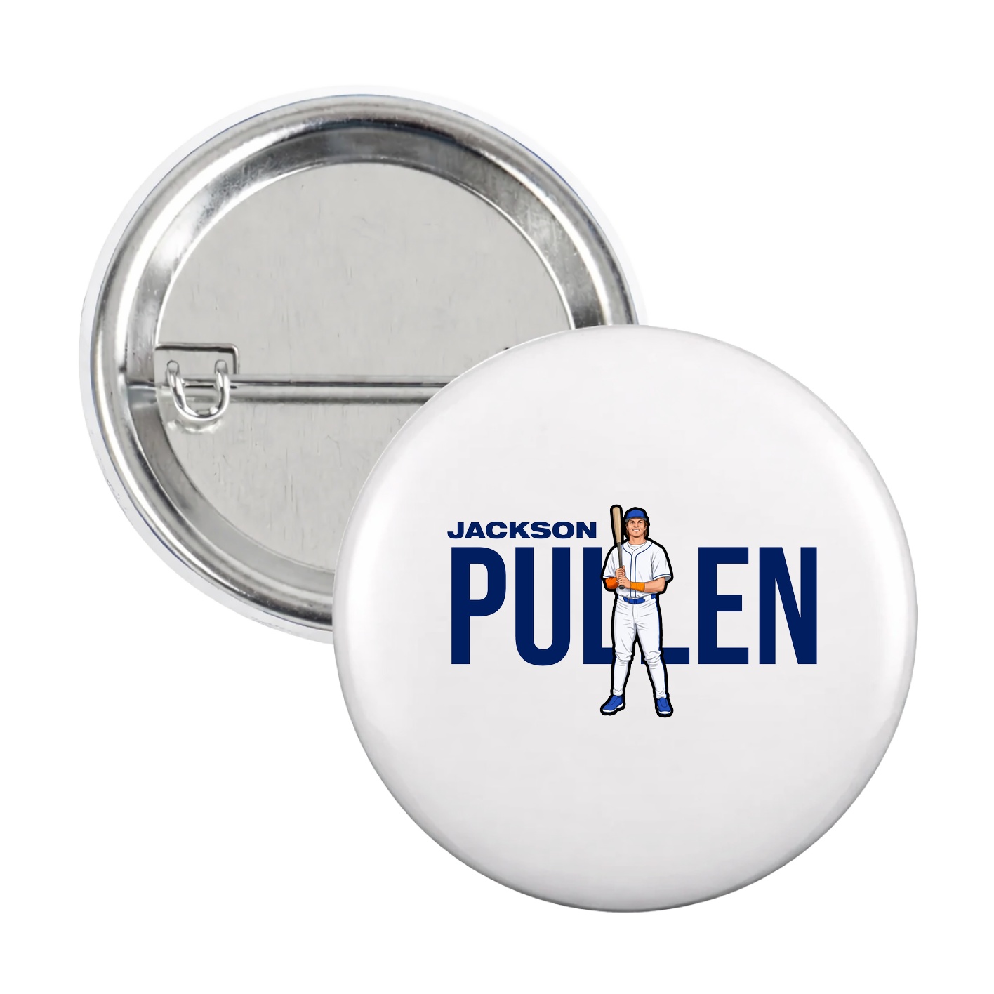 Game Day Button — Player Name in White