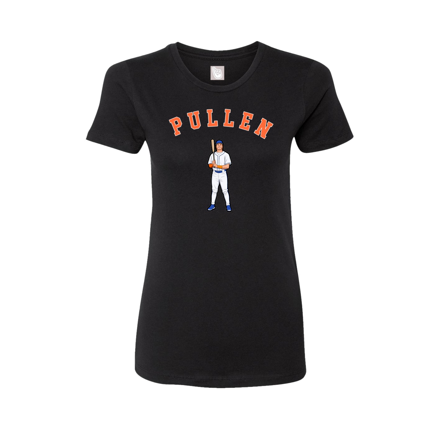 Fitted Women's Tee — Shirsey Arch in Black