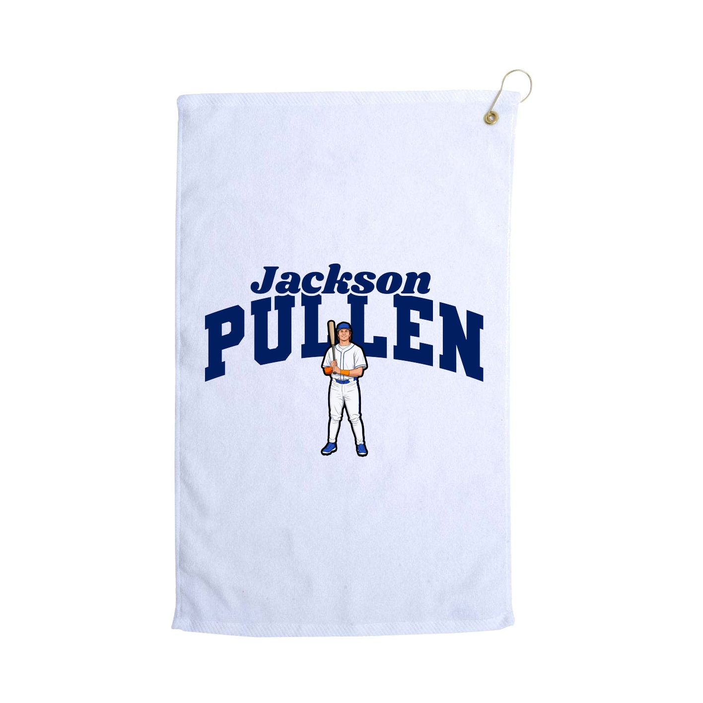 Golf Towel — Signature Arch in White