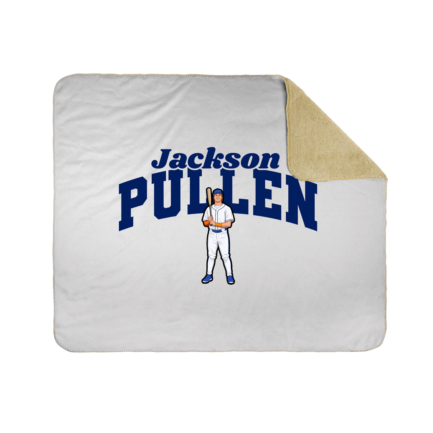 Throw Blanket — Signature Arch in White