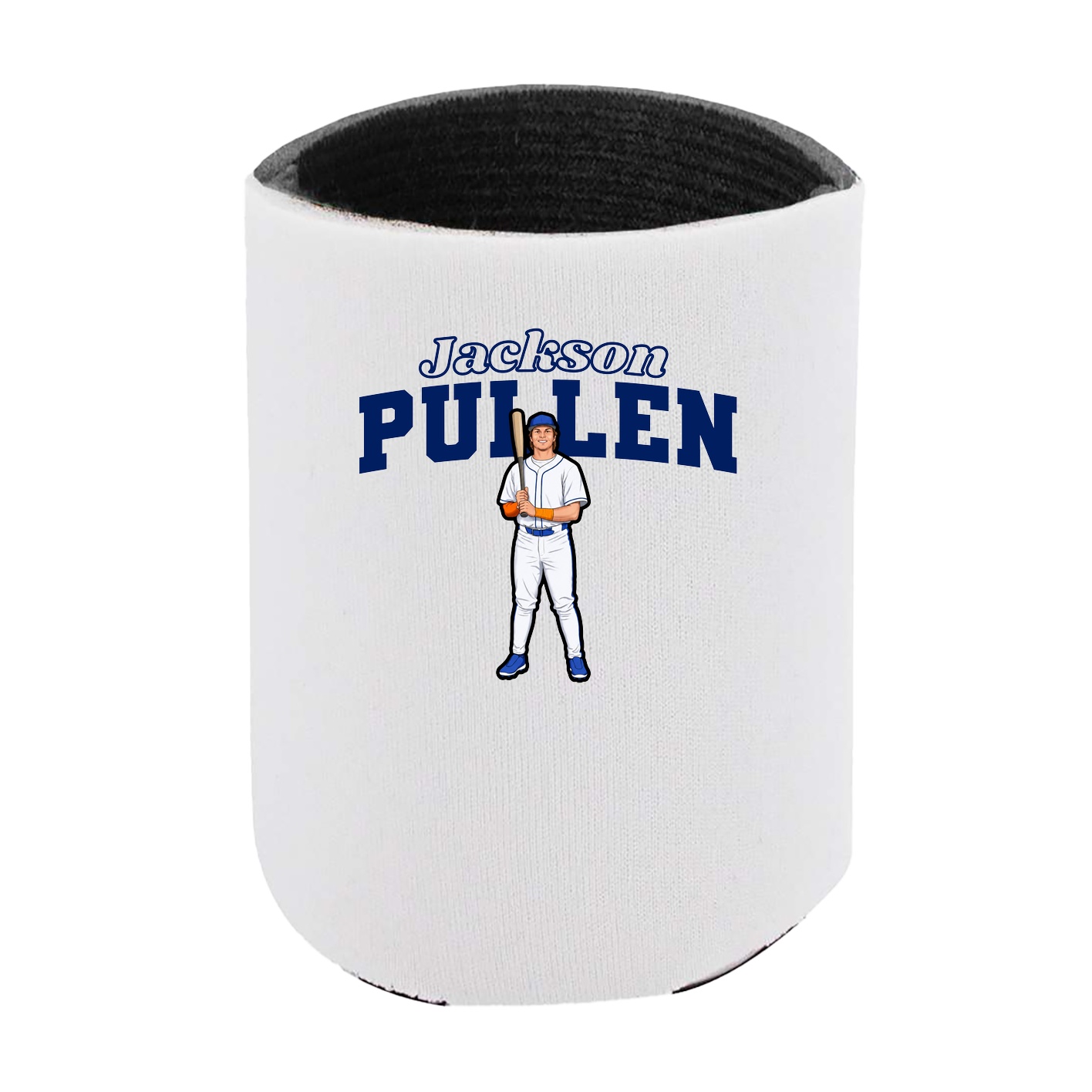 Can Holder — Name Arch in White