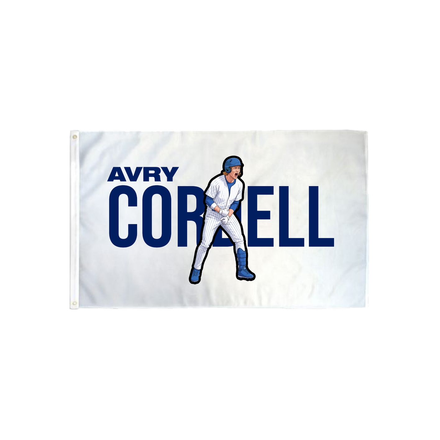 3x5 Flag — Player Name in Classic