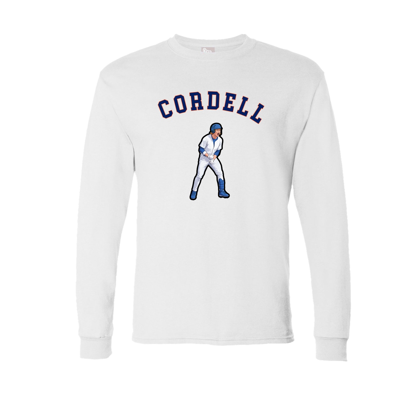 Long Sleeve Tee — Shirsey Arch in White