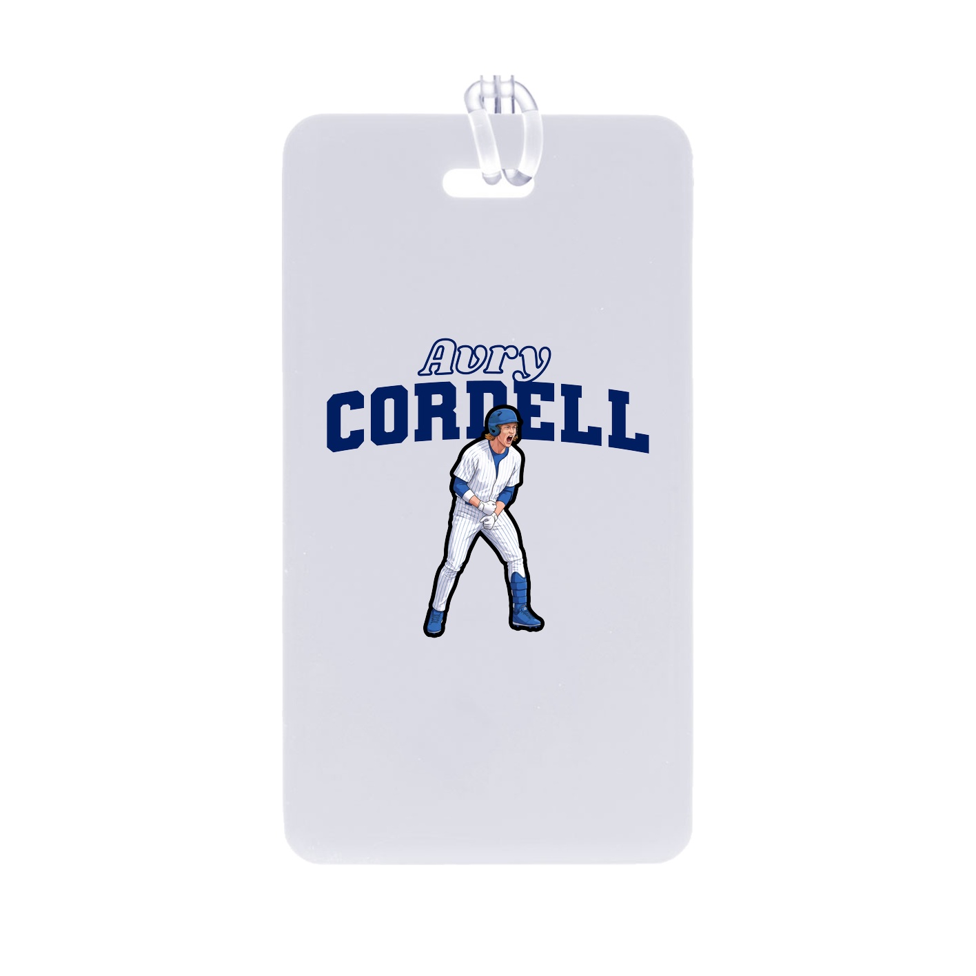 Bag Tag — Name Arch in Classic