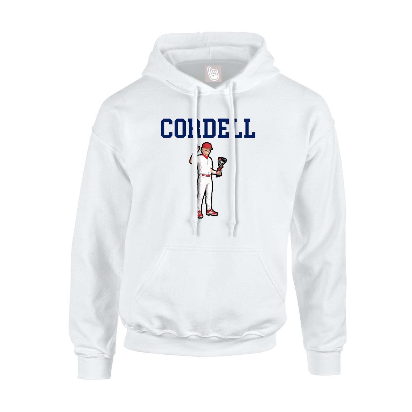 Youth Hoodie — Shirsey in White