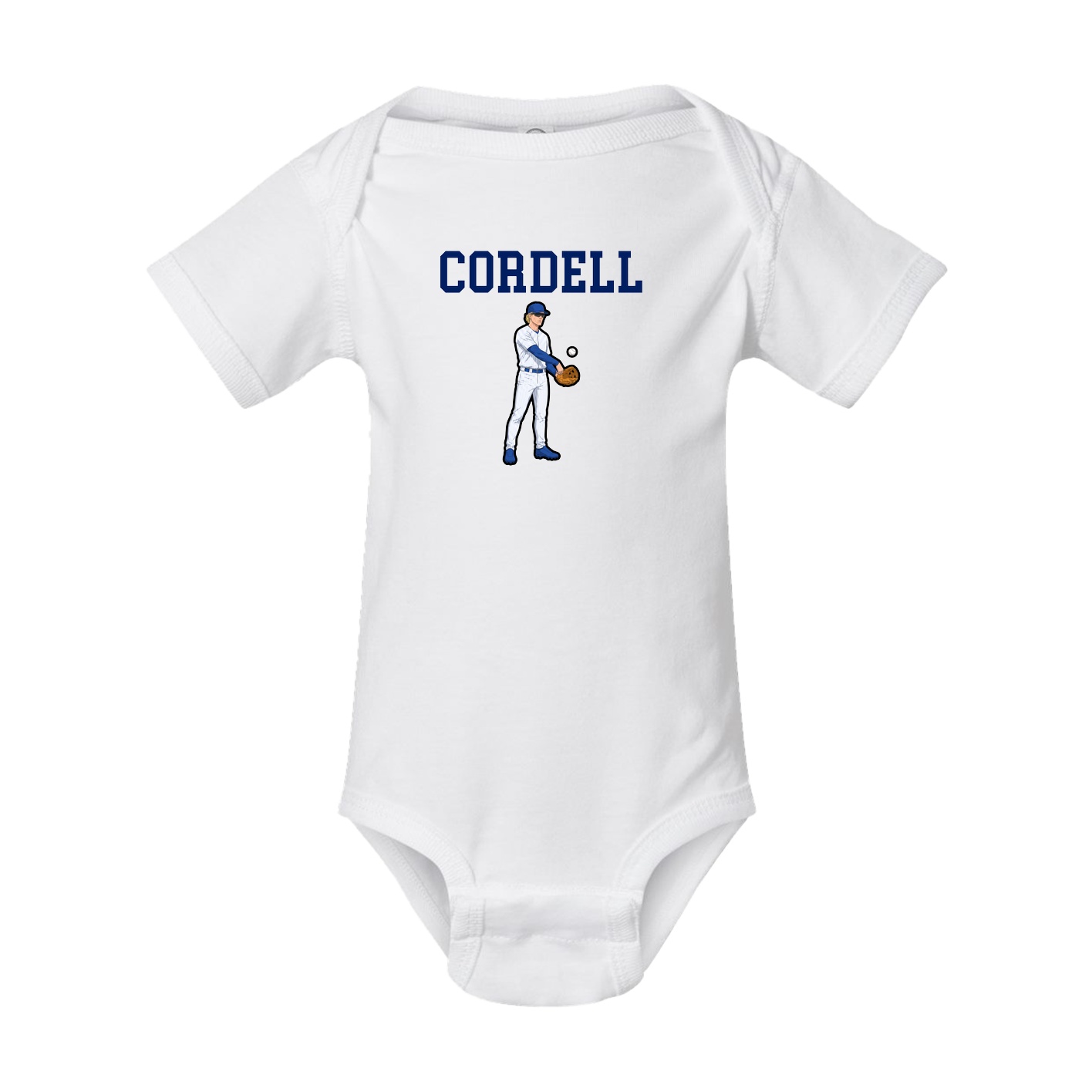 Baby Onesie — Shirsey in White