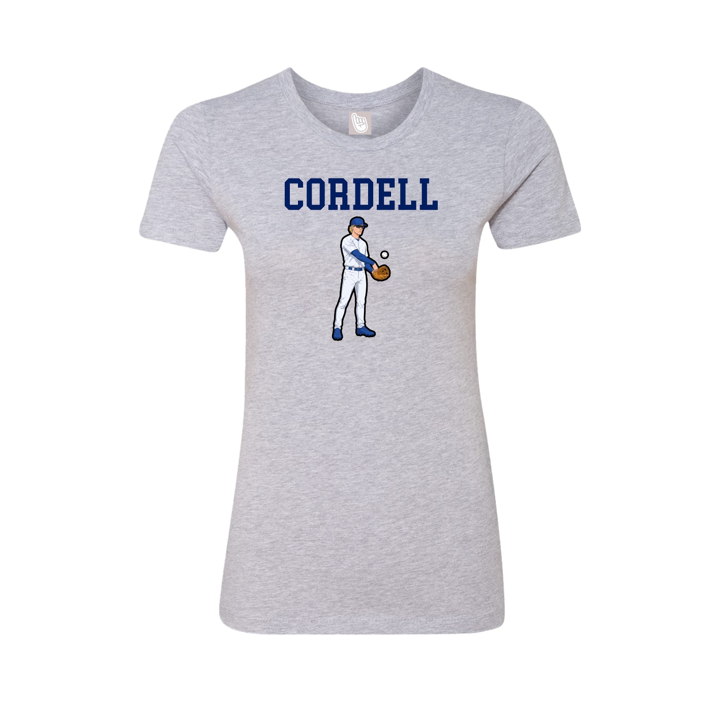 Fitted Women's Tee — Shirsey in Grey
