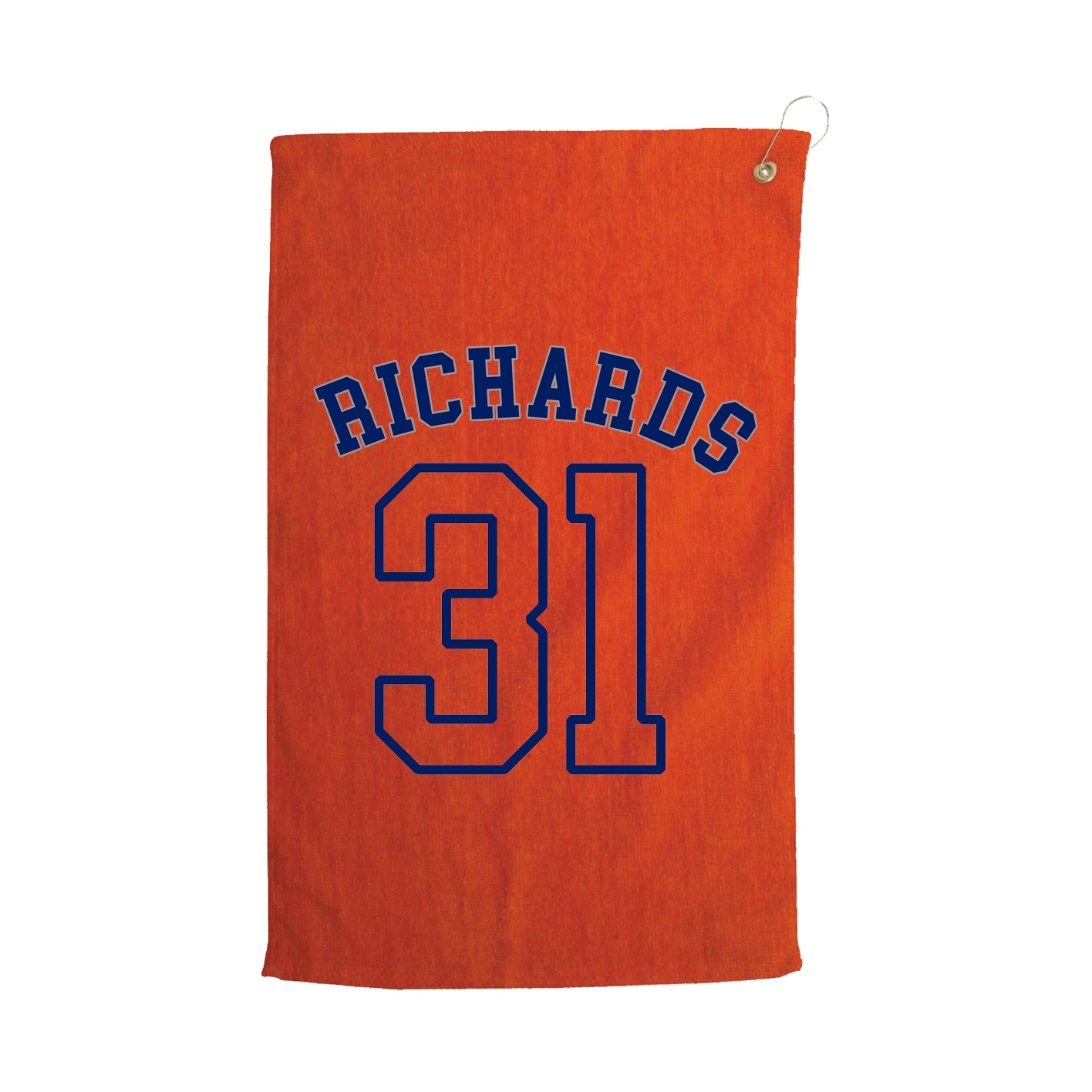 Golf Towel — Shirsey Arch in Orange