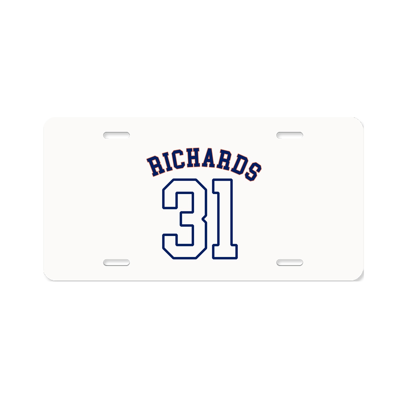 License Plate — Shirsey Arch in Classic