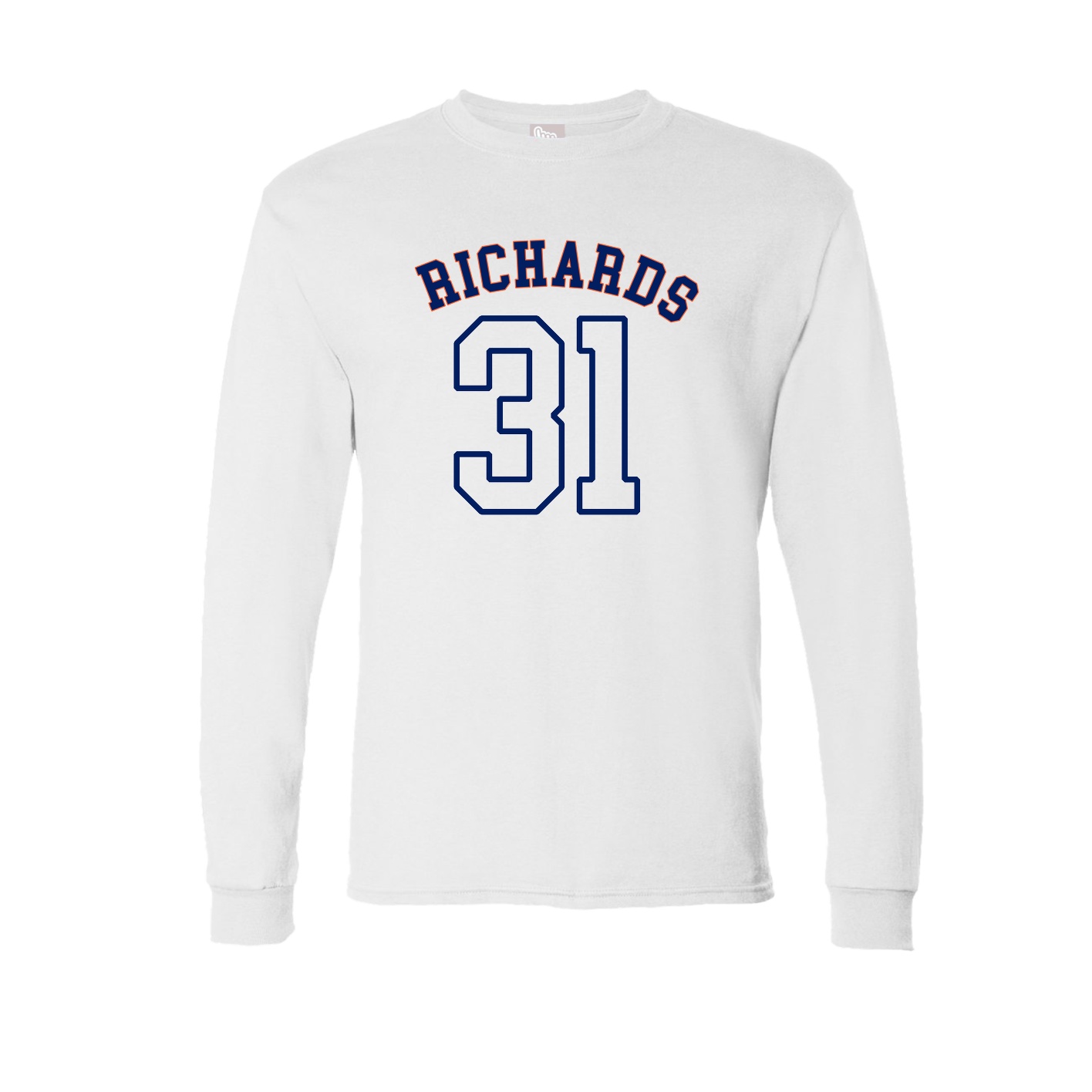 Long Sleeve Tee — Shirsey Arch in White