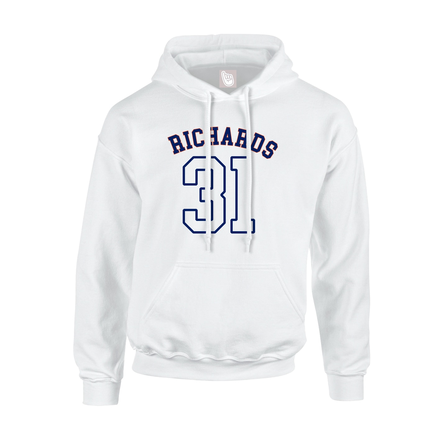 Hoodie — Shirsey Arch in White