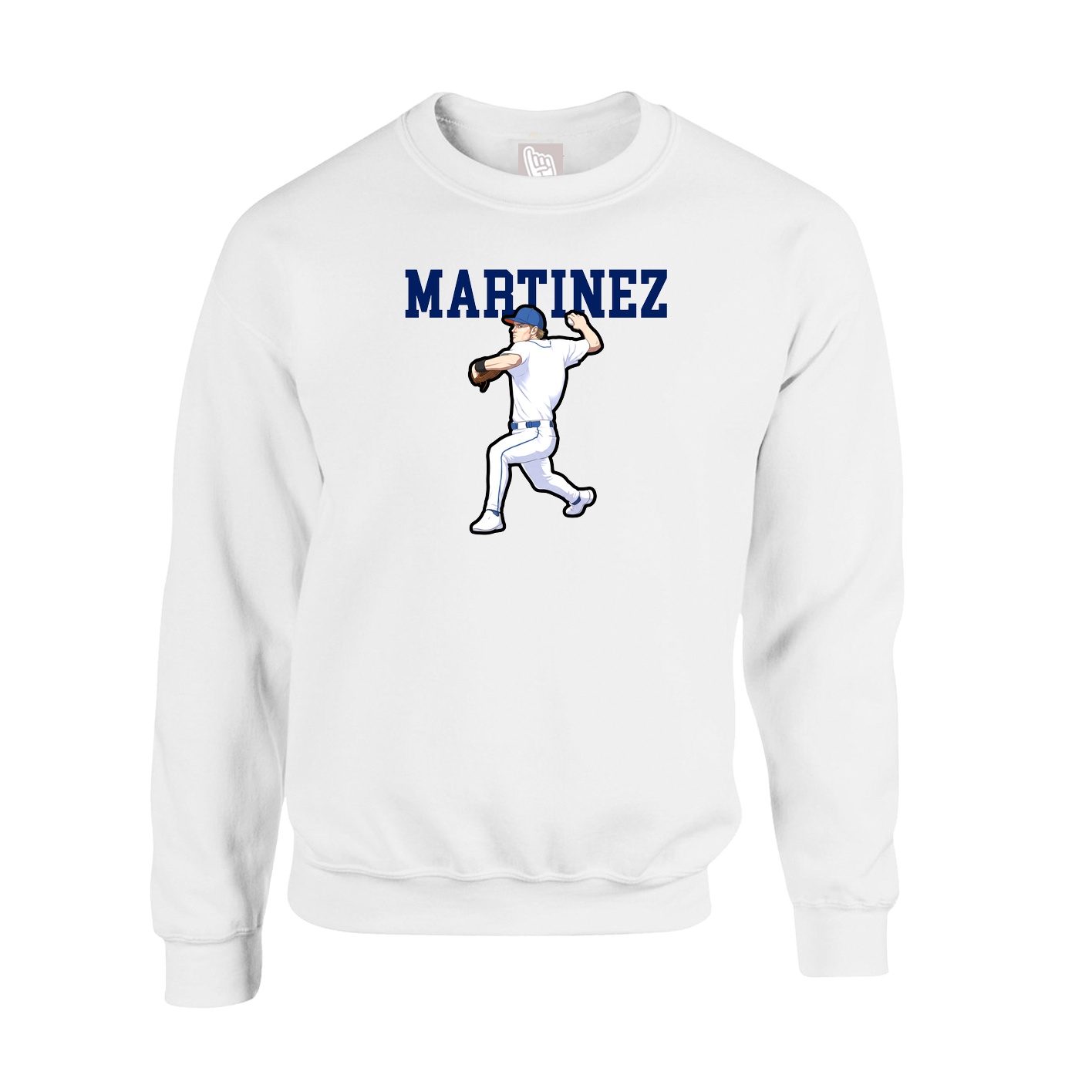 Fleece Crew — Shirsey in White