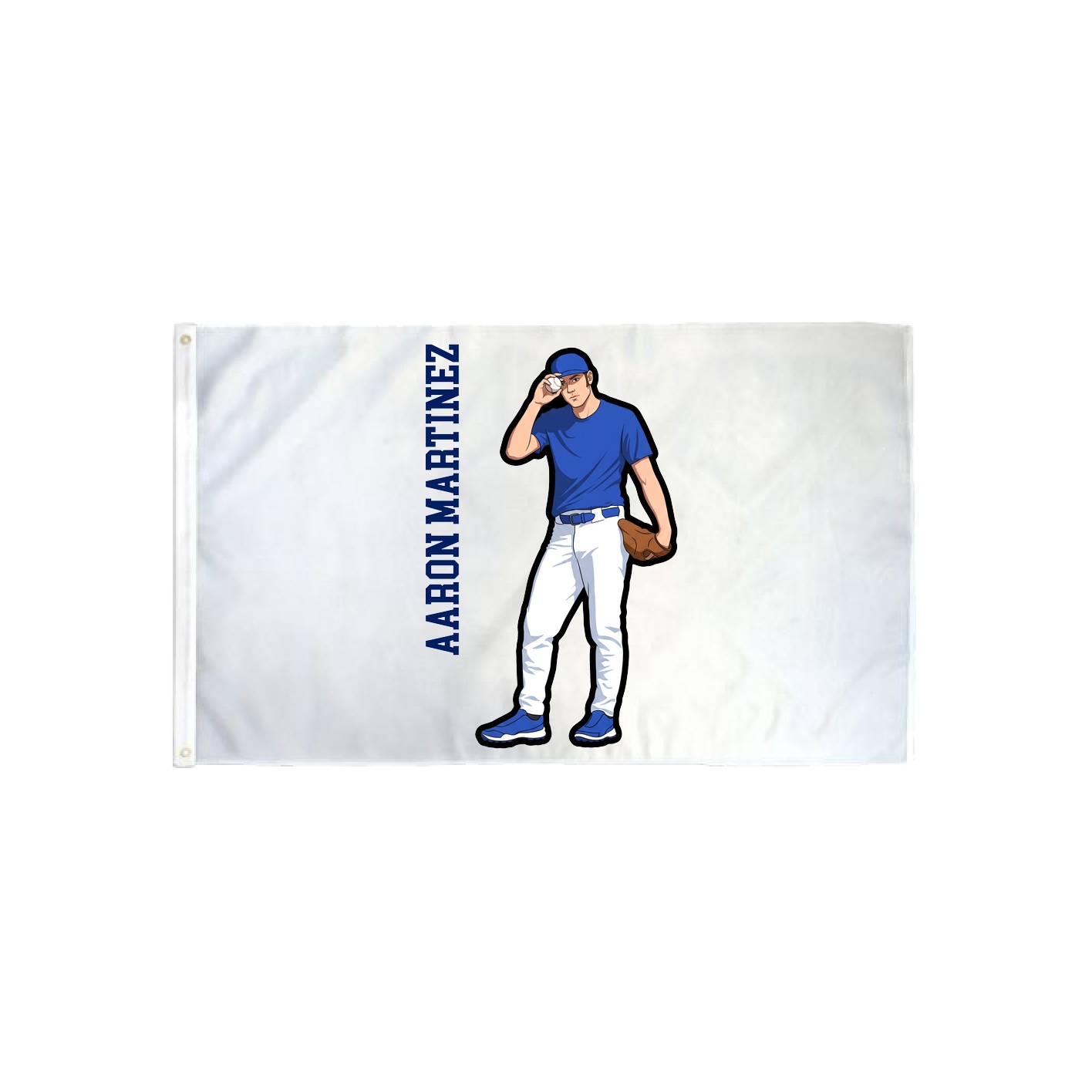 3x5 Flag — Name Vertical in Classic