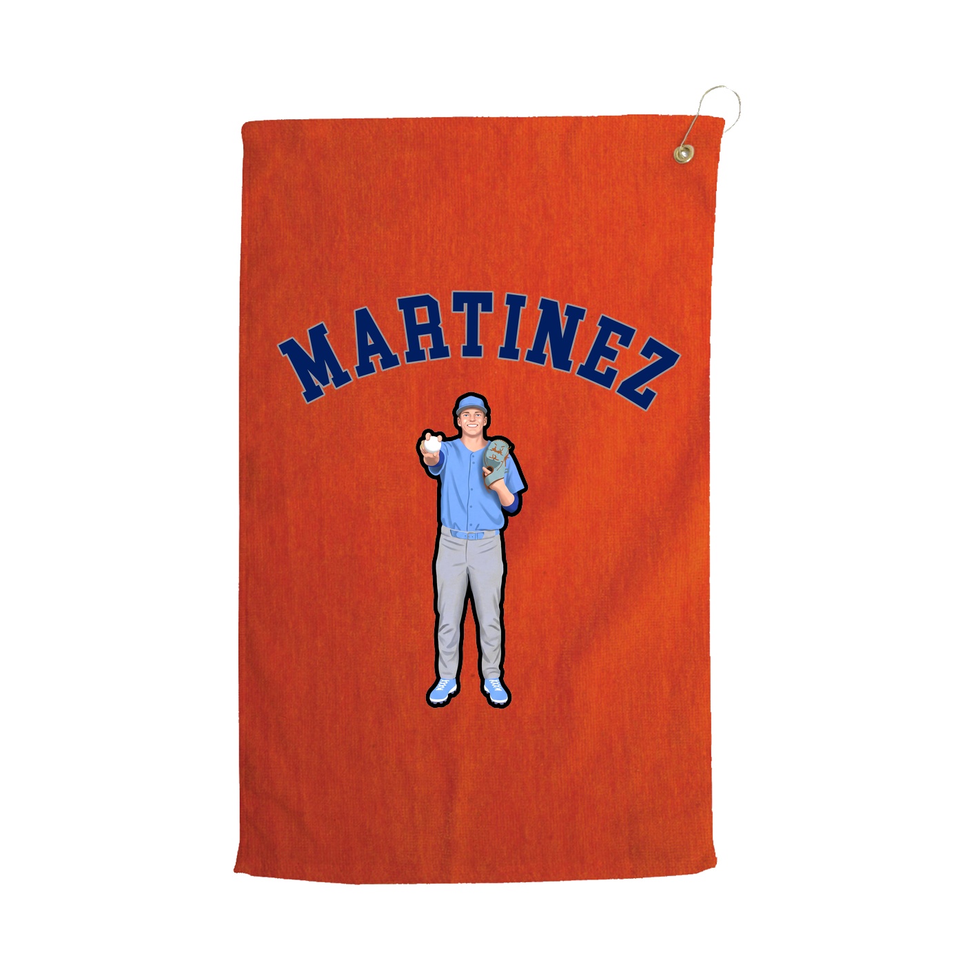 Golf Towel — Shirsey Arch in Orange
