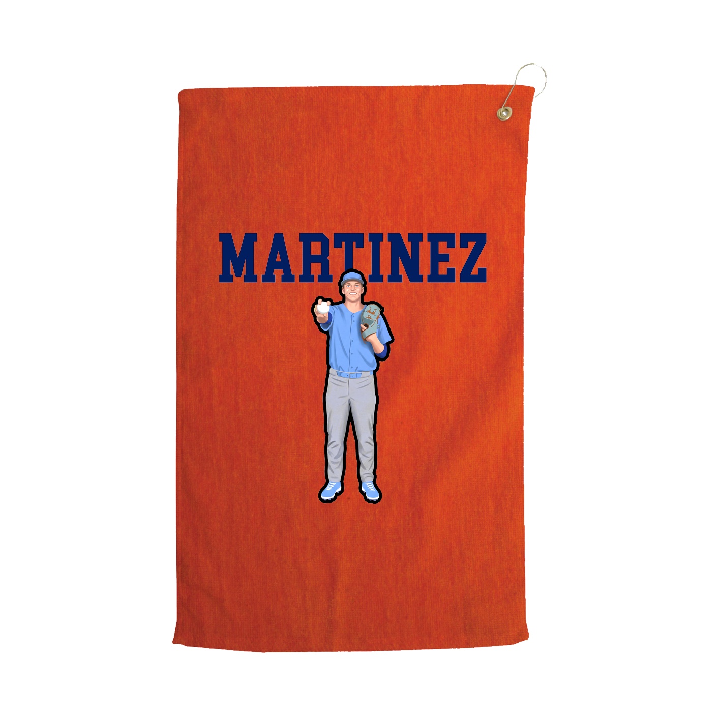 Golf Towel — Shirsey in Orange