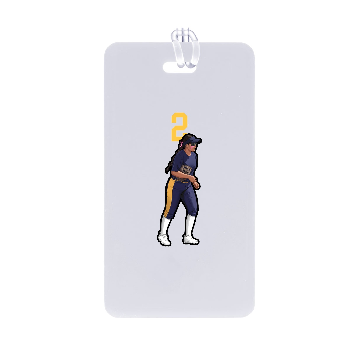Bag Tag — Number Top in Classic