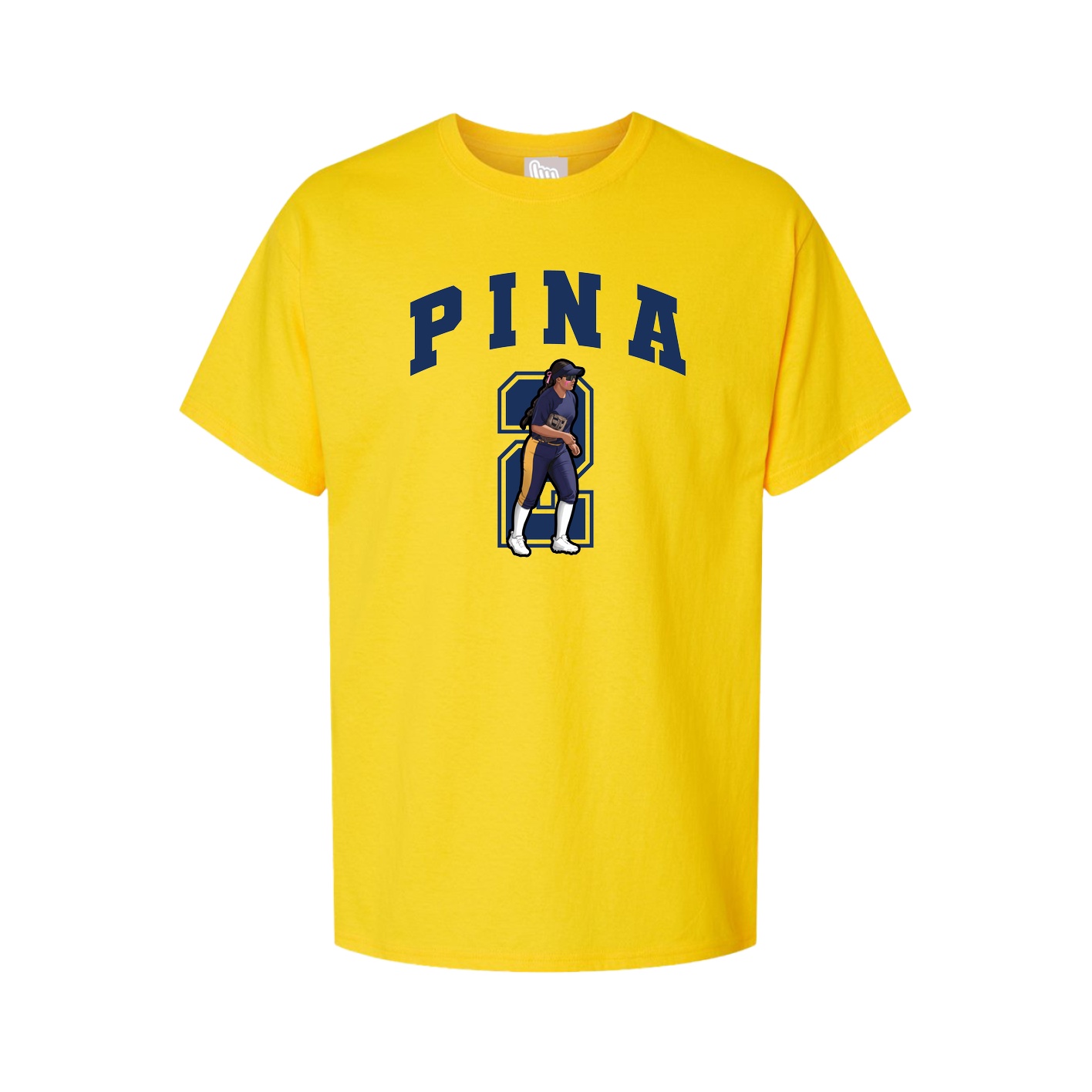 Tee — Number in Gold