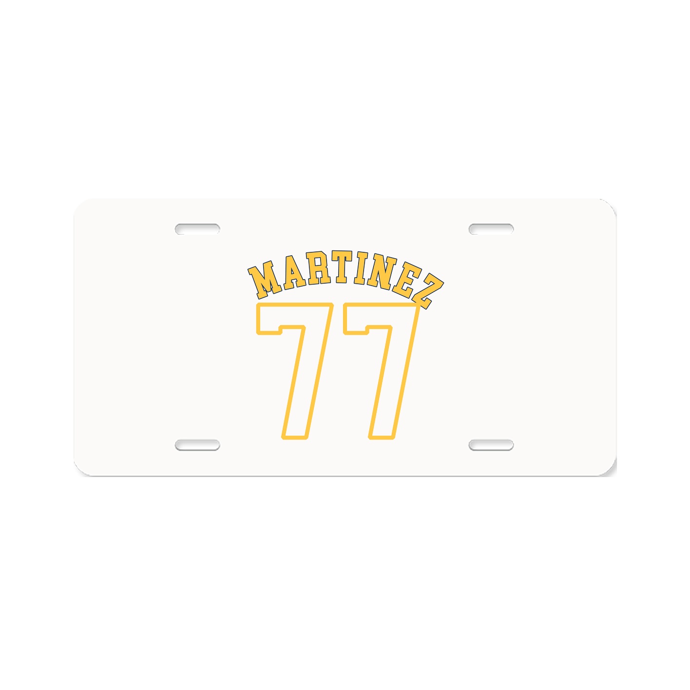 License Plate — Shirsey Arch in Classic