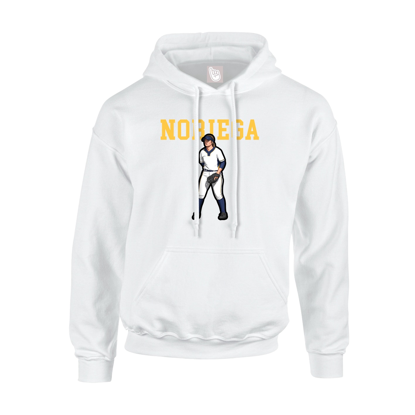 Youth Hoodie — Shirsey in White