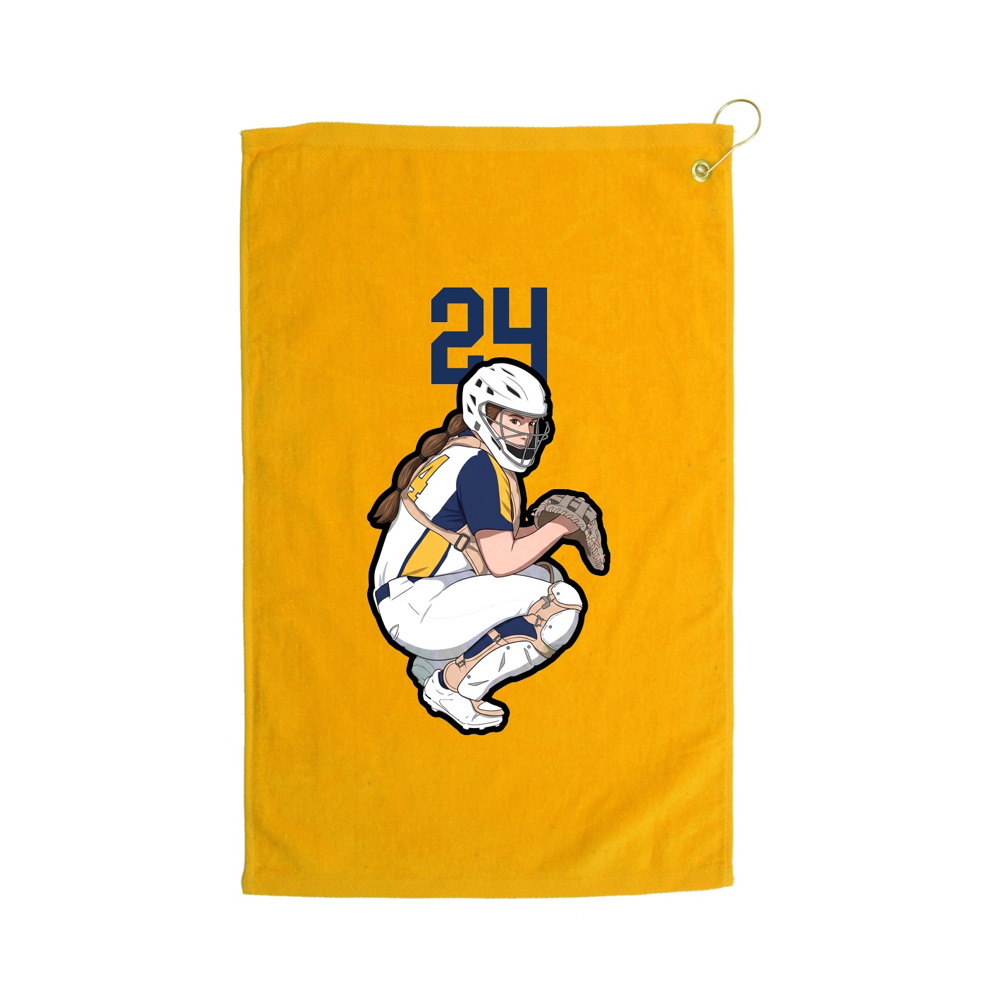 Terry Velour Golf Towel