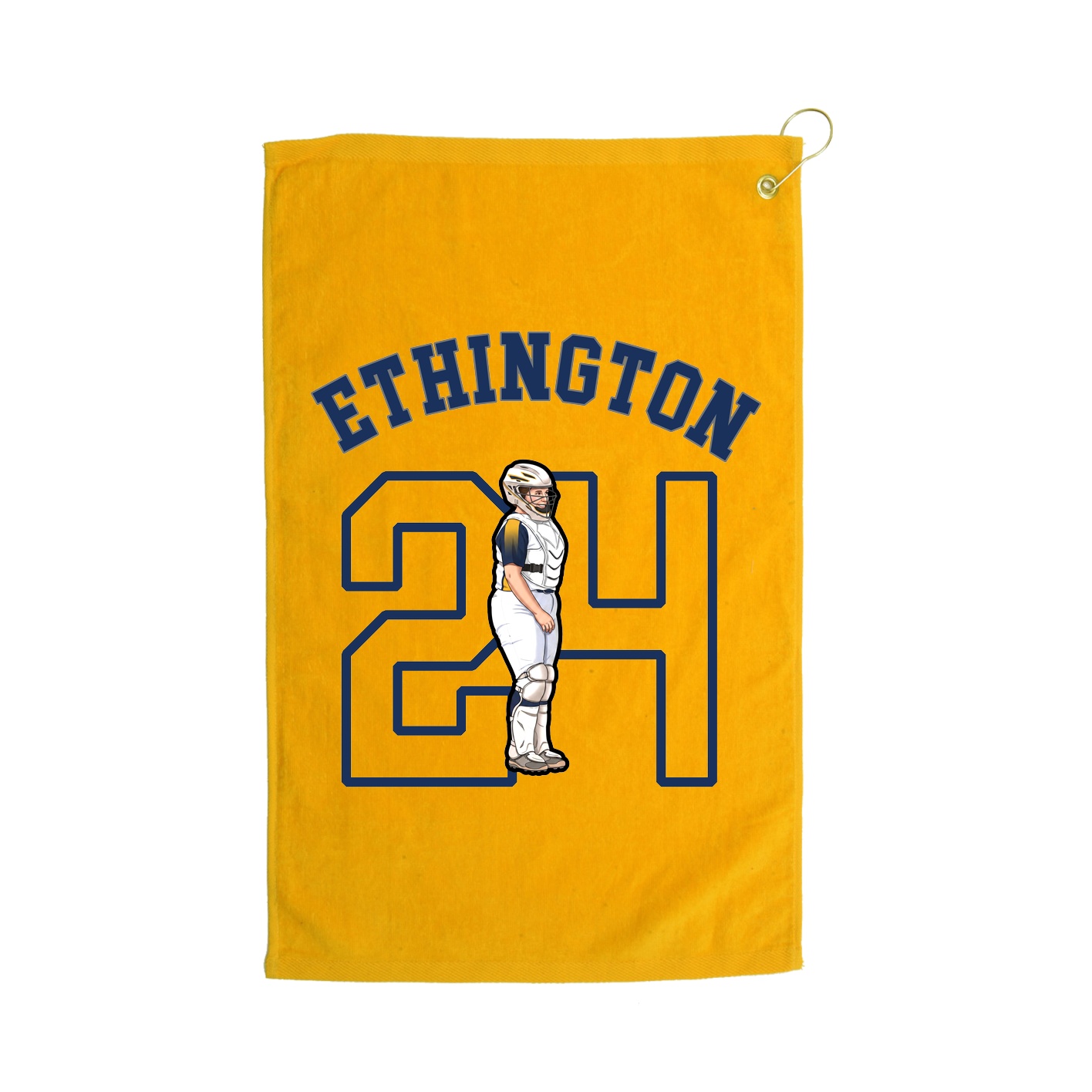 Terry Velour Golf Towel