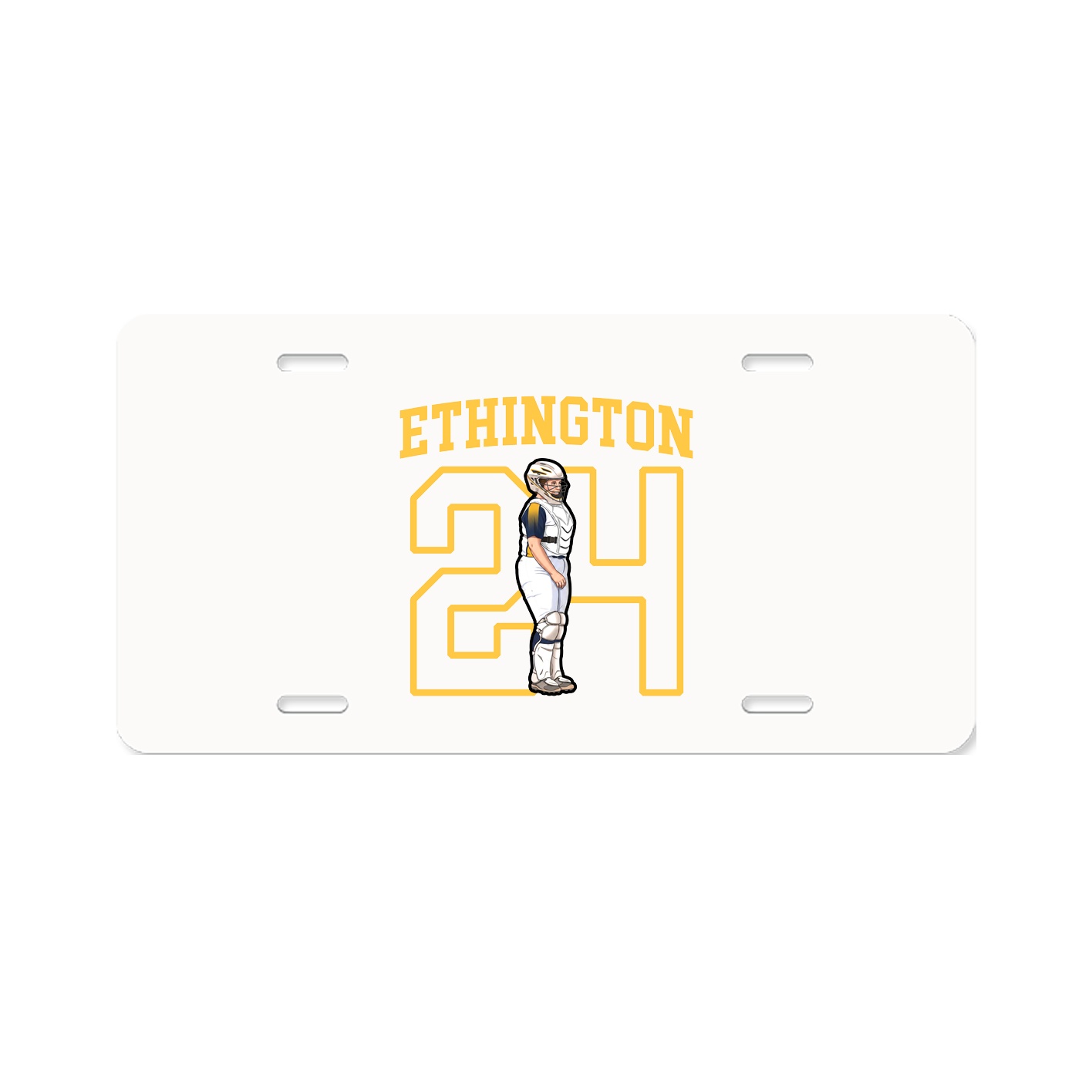 Aluminum License Plate