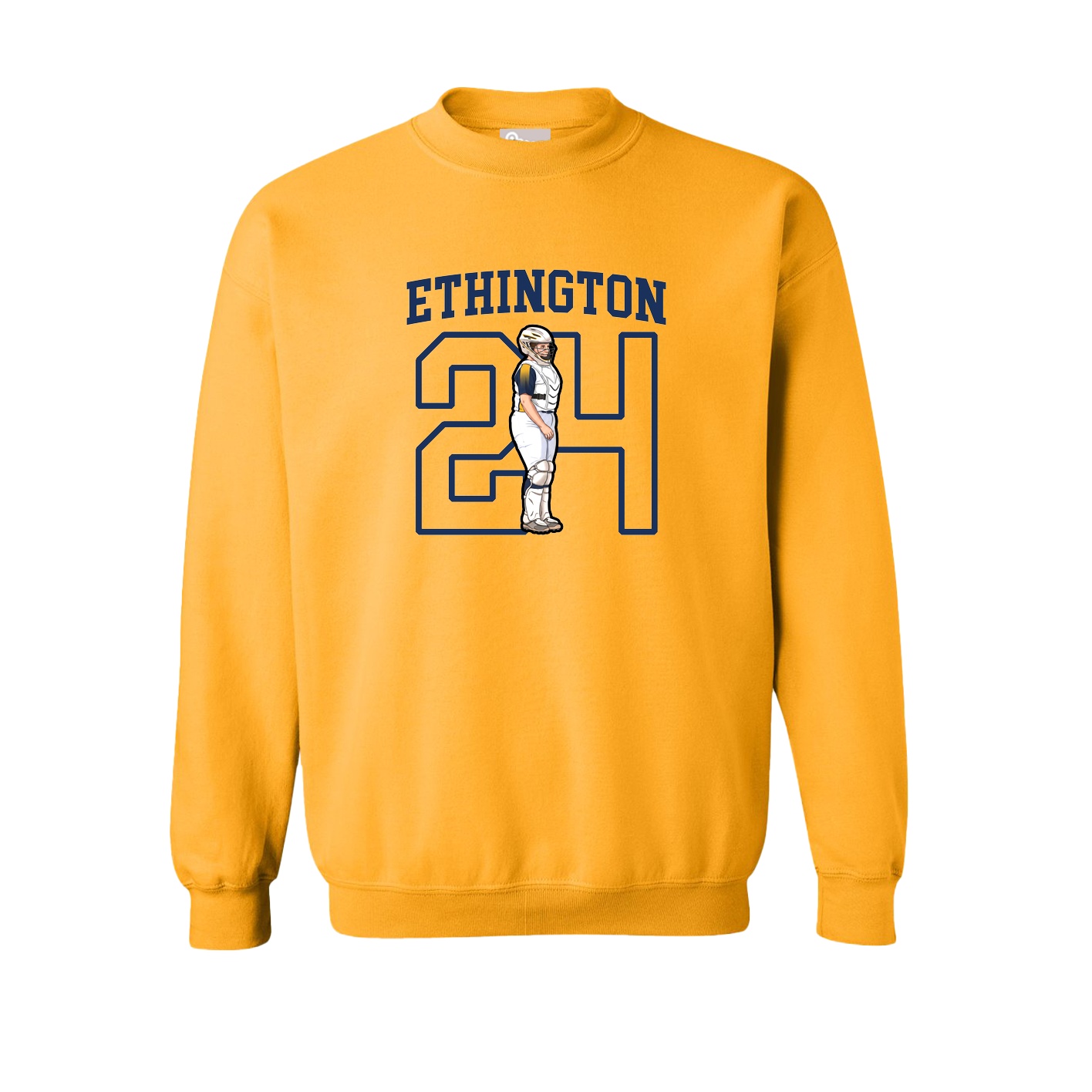 Fleece Crew — Shirsey in Gold