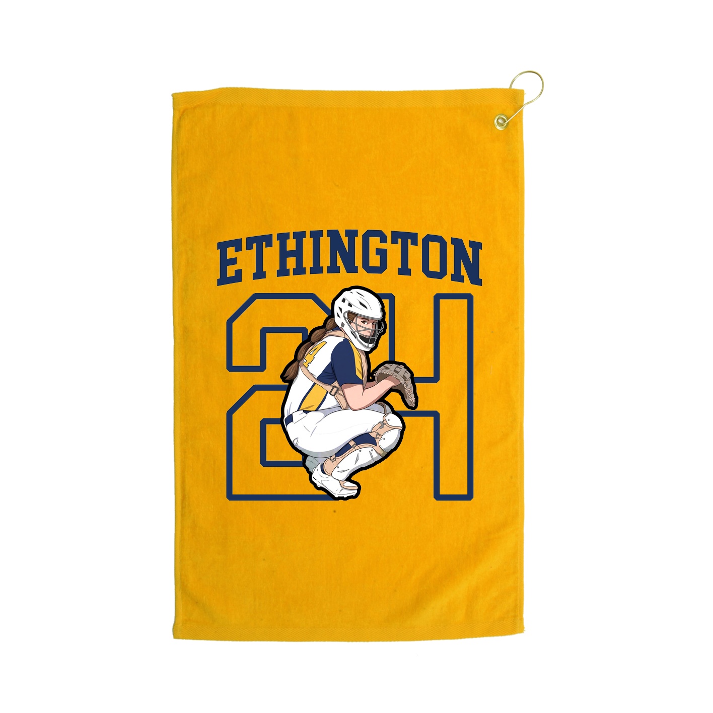 Golf Towel — Shirsey in Gold