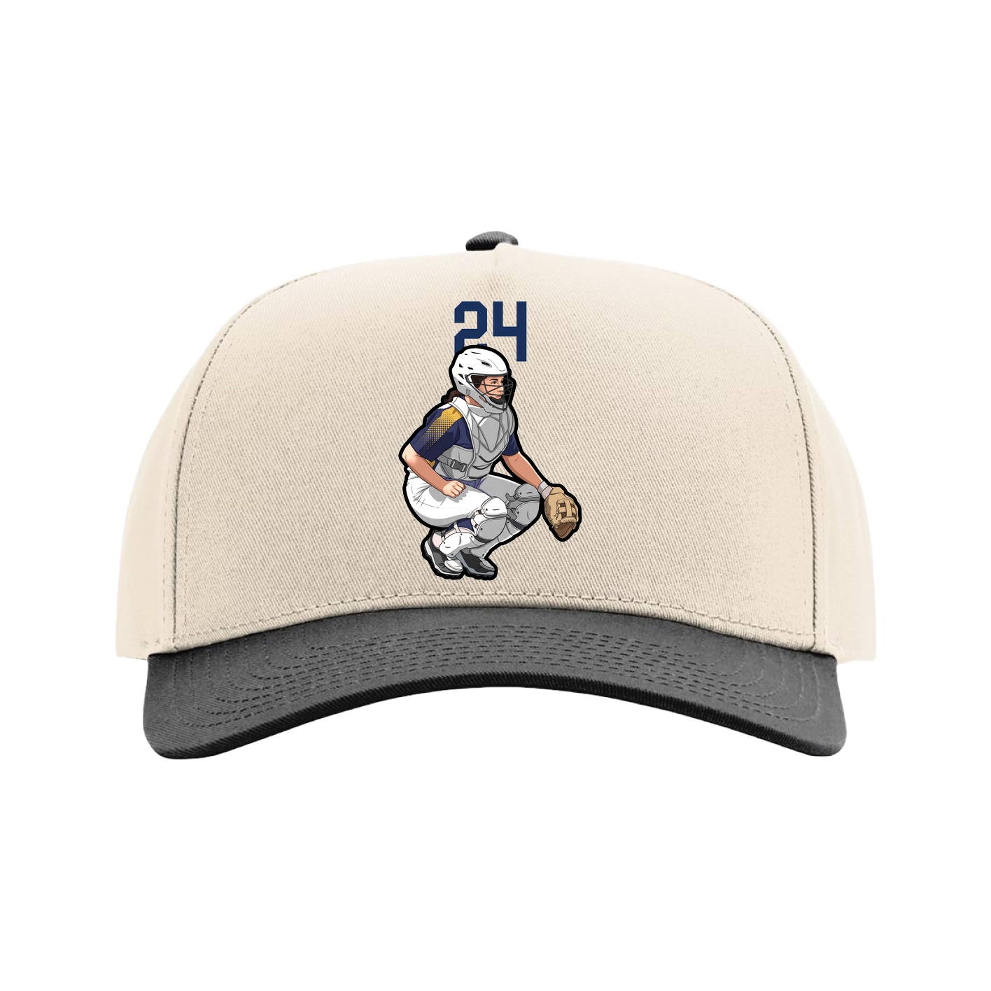 Full Fabric Five-Panel Champ Cap