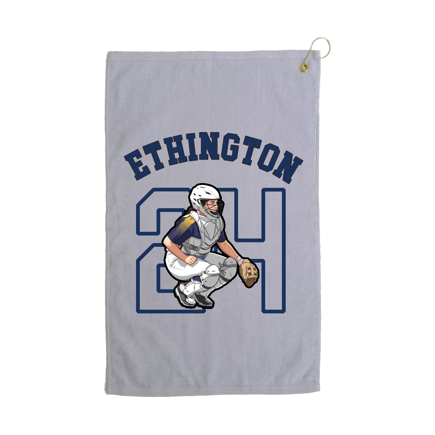 Golf Towel — Shirsey Arch in Grey