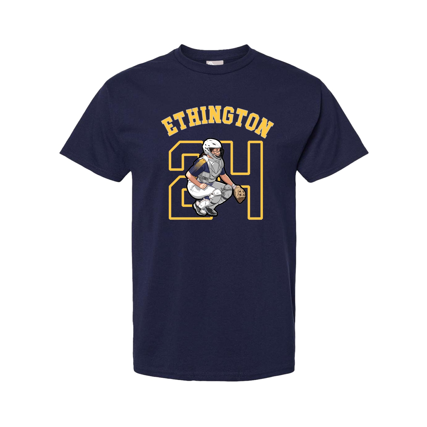 Youth Tee — Shirsey Arch in Navy