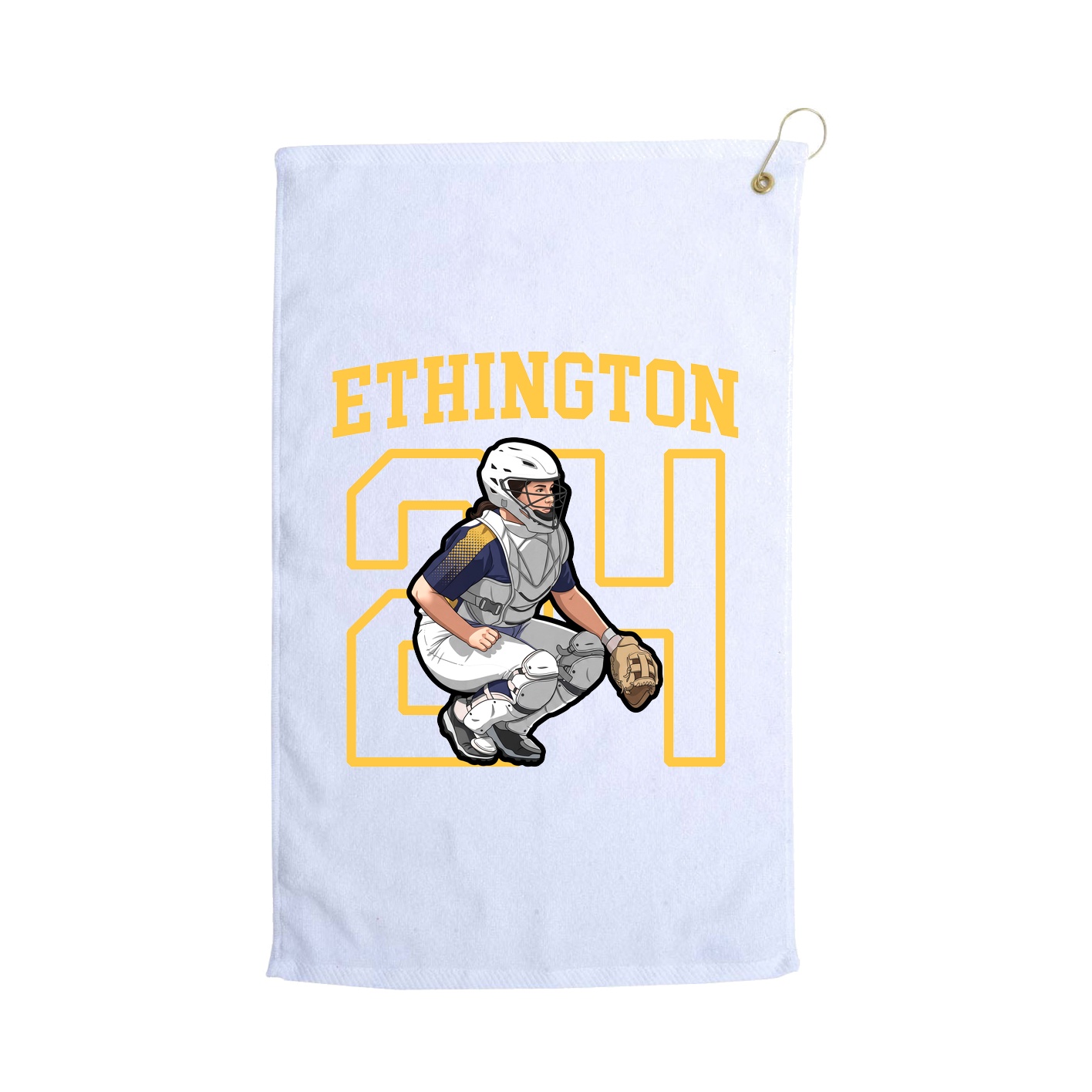 Terry Velour Golf Towel