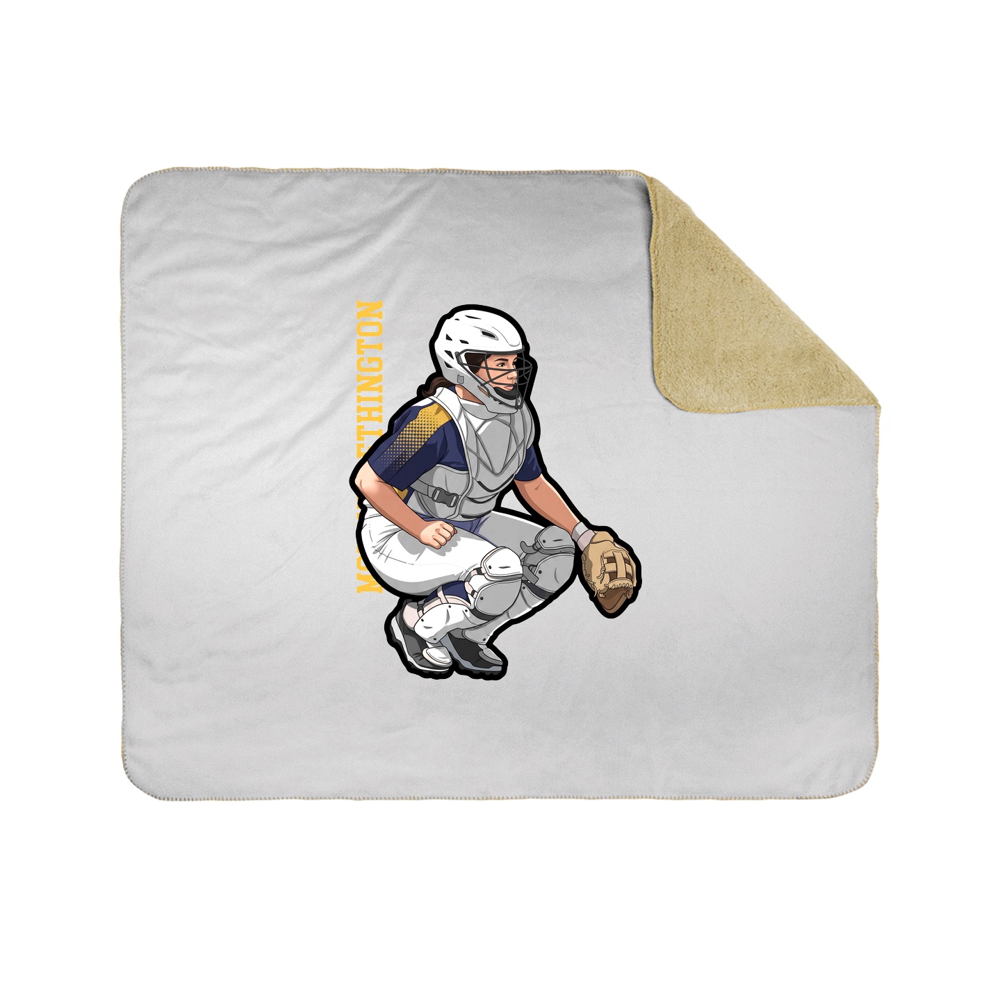 50x60 Sherpa Lined Throw Blanket